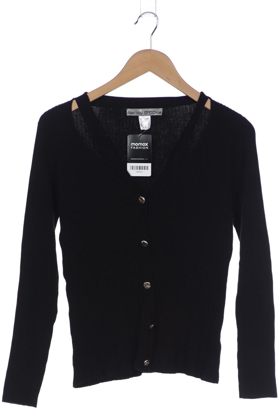 

Ashley Brooke Damen Strickjacke, schwarz, Gr. 38