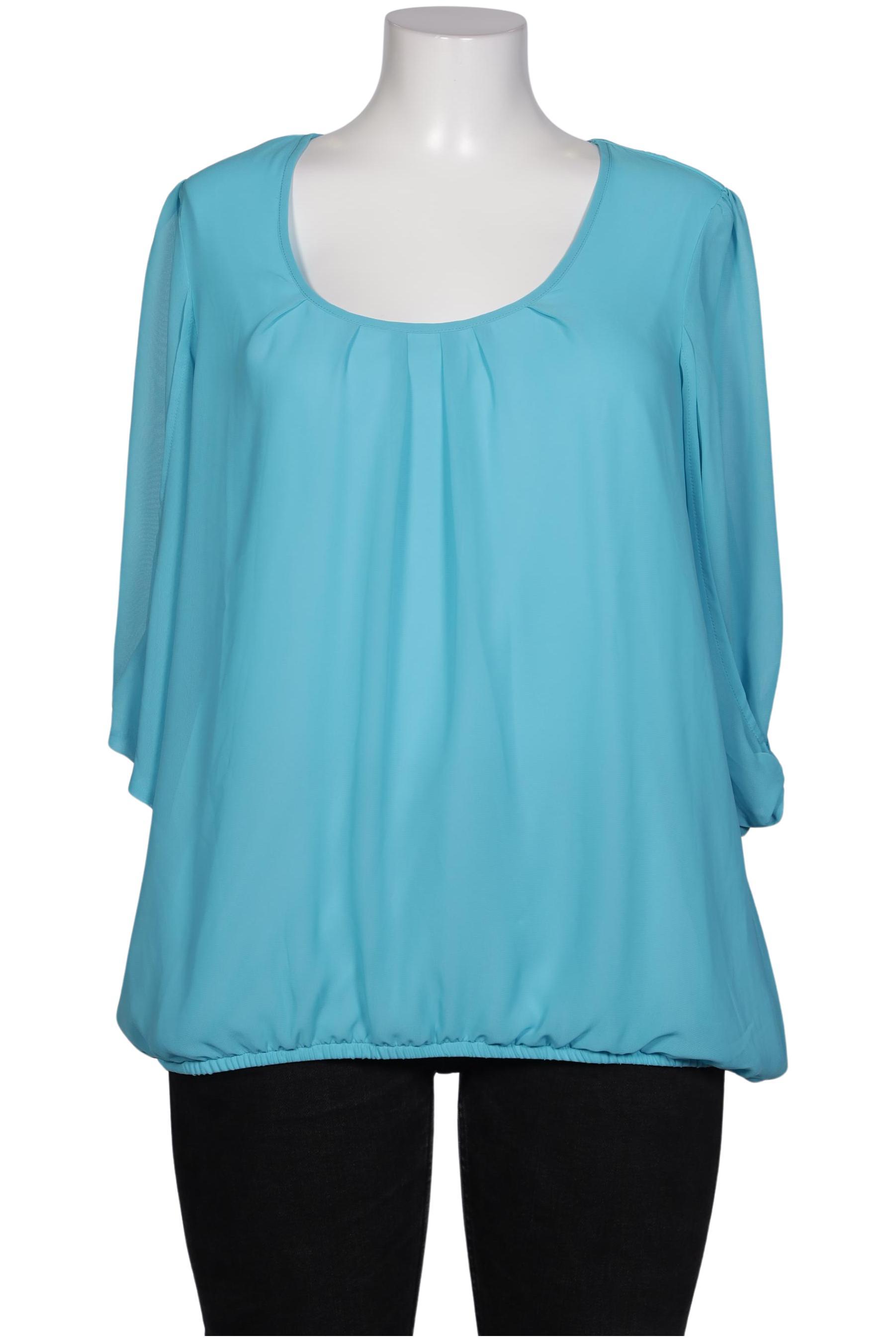 

Ashley Brooke Damen Bluse, blau, Gr. 46