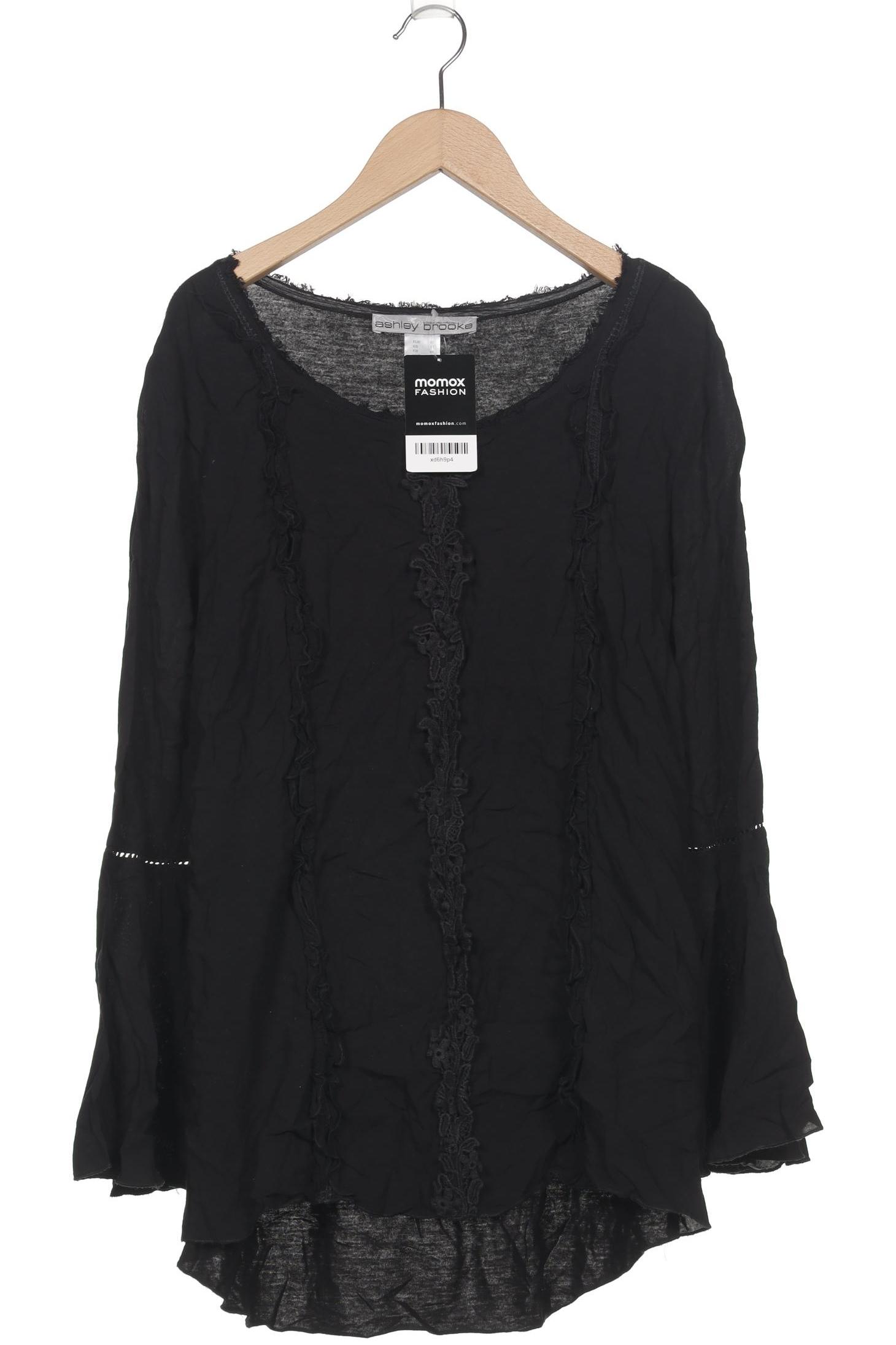 

Ashley Brooke Damen Langarmshirt, schwarz, Gr. 42