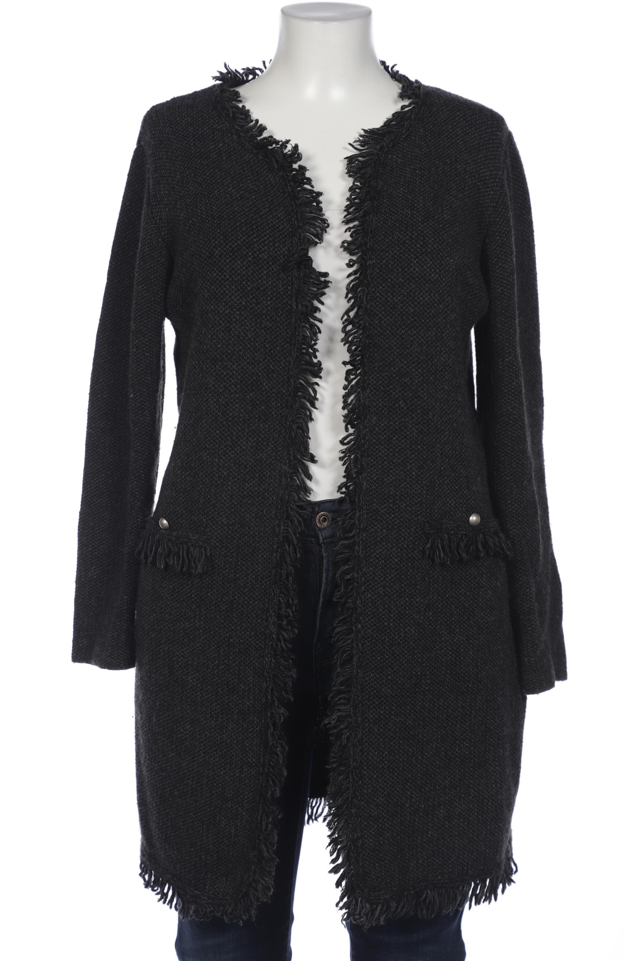 

Ashley Brooke Damen Strickjacke, schwarz, Gr. 44