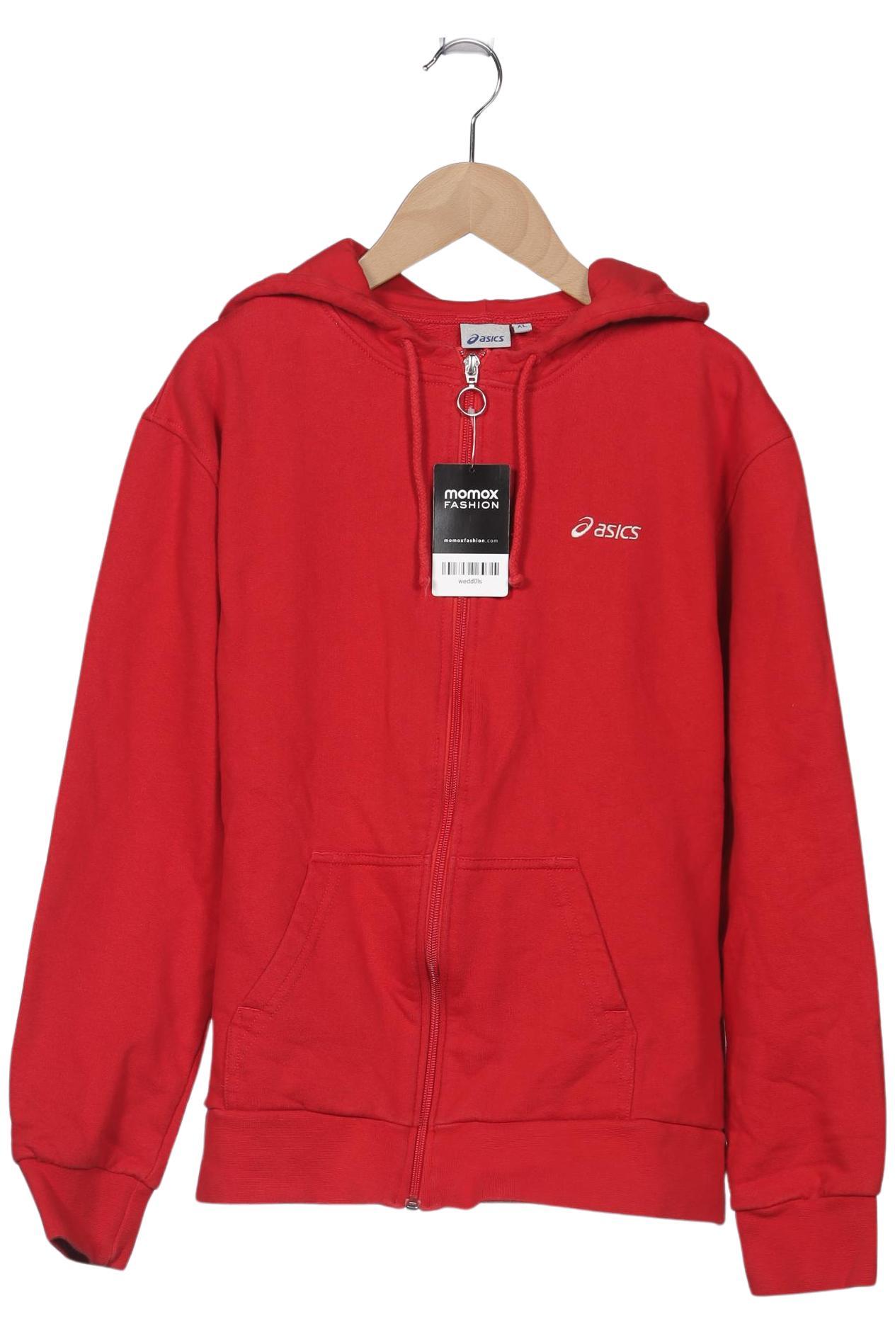 

Asics Damen Kapuzenpullover, rot, Gr. 44