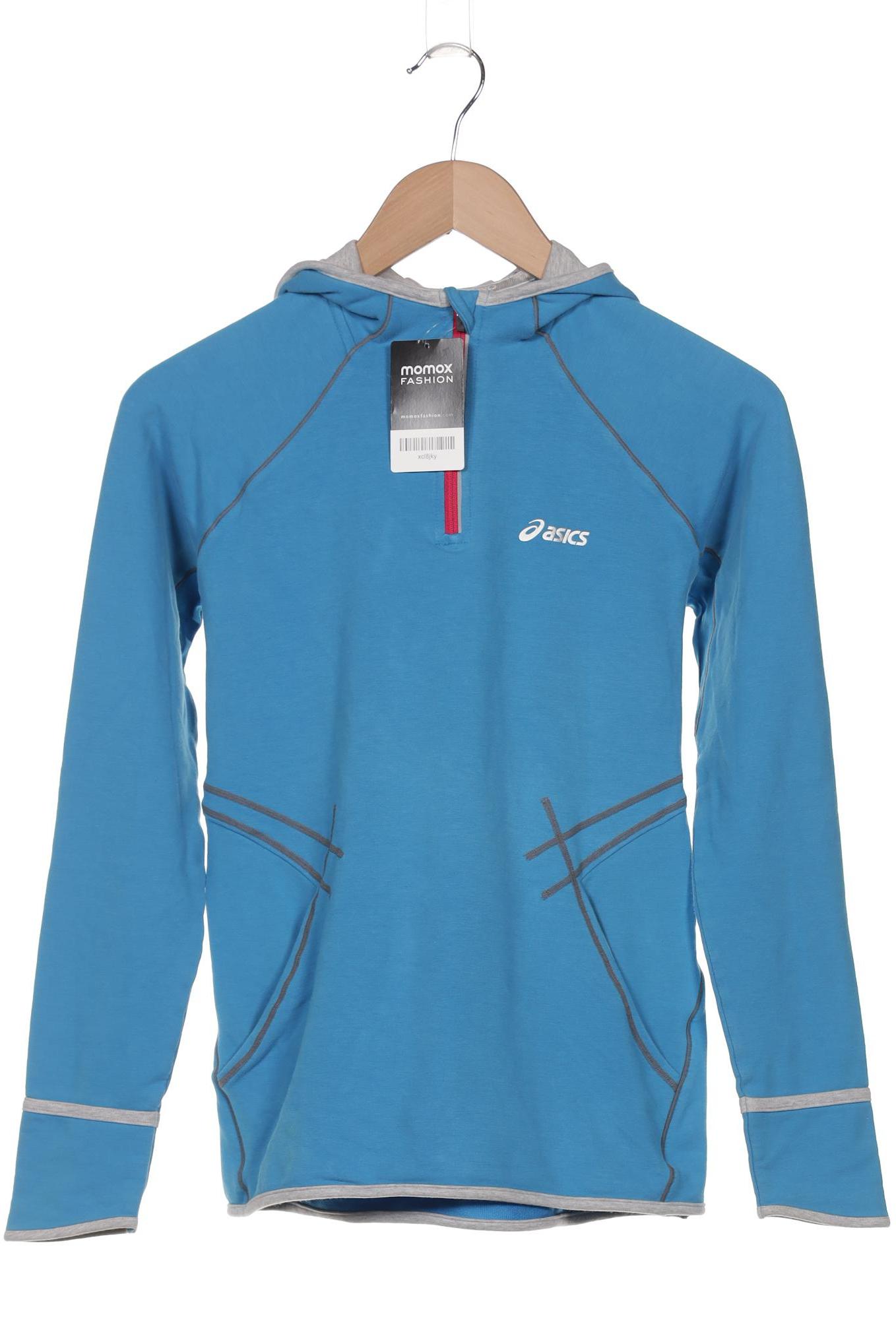

Asics Damen Kapuzenpullover, blau, Gr. 38