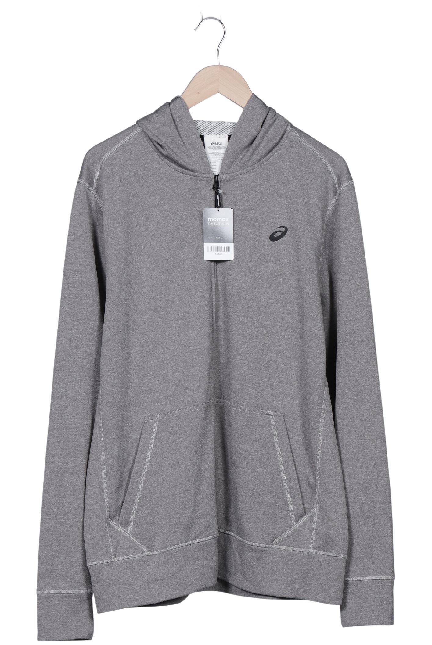 

Asics Herren Kapuzenpullover, grau, Gr. 56