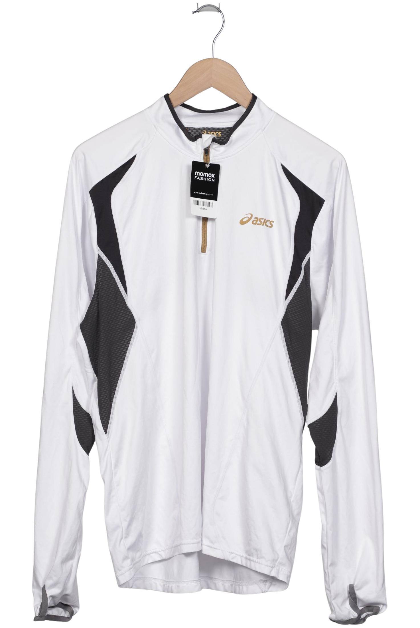 

Asics Herren Langarmshirt, weiß, Gr. 56
