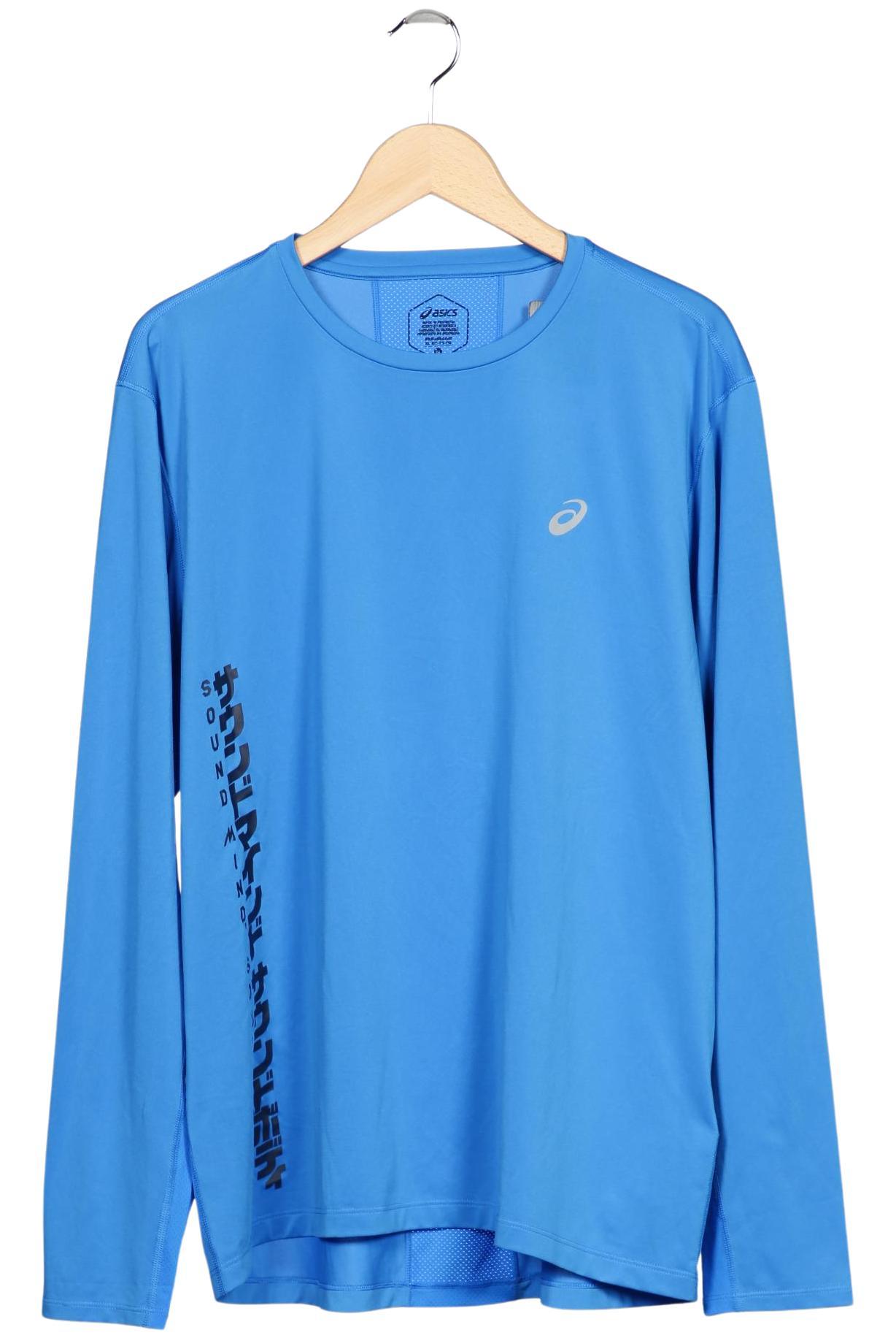 Thumbnail - Asics Herren Langarmshirt, blau, Gr. 54