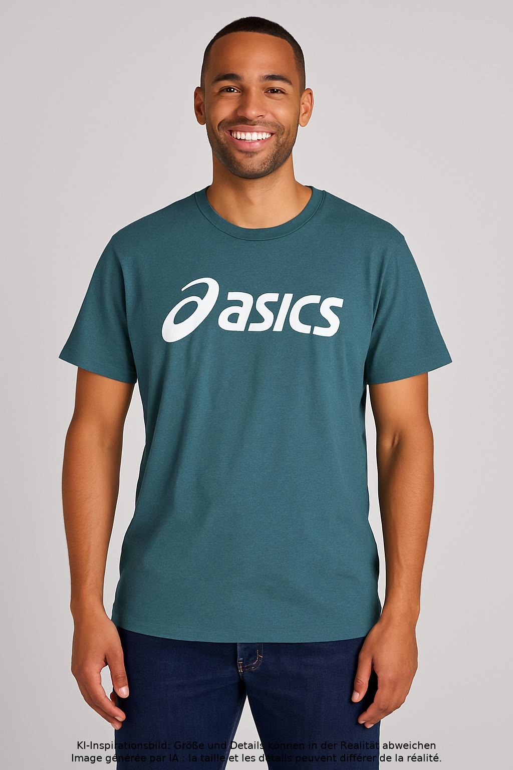 

Asics Herren T-Shirt, türkis, Gr. 54