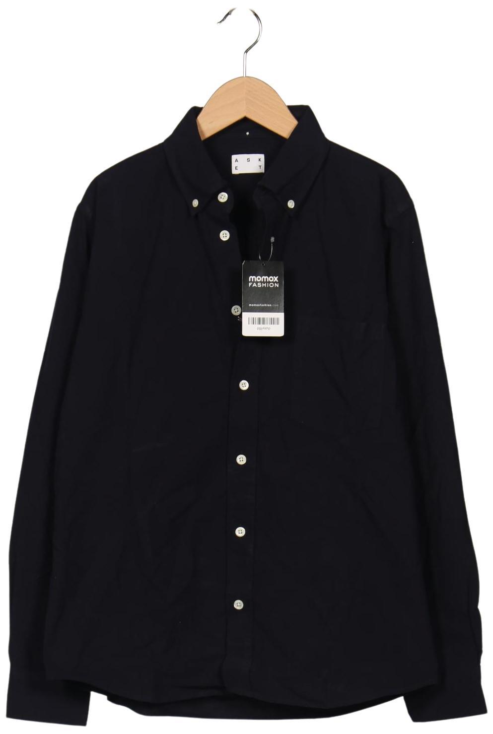 

Asket Herren Hemd, marineblau, Gr. 46