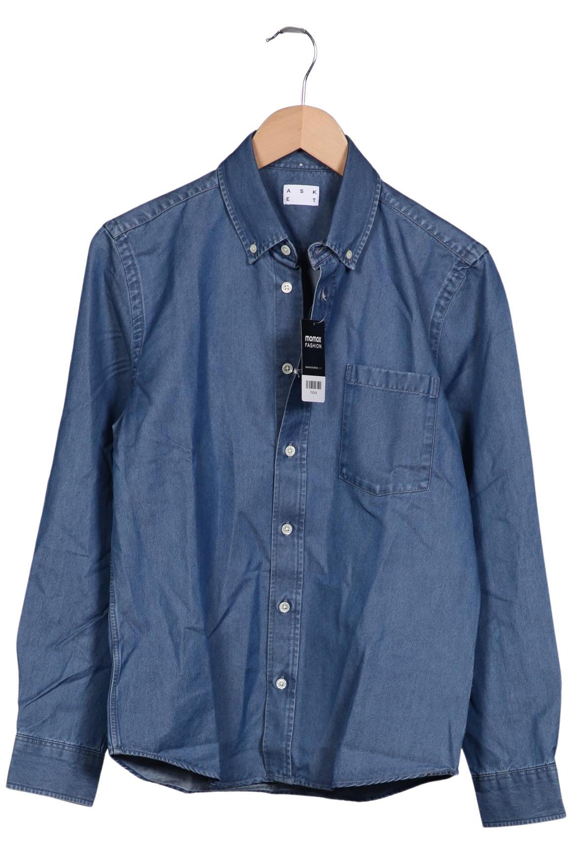 

Asket Herren Hemd, blau, Gr. 46