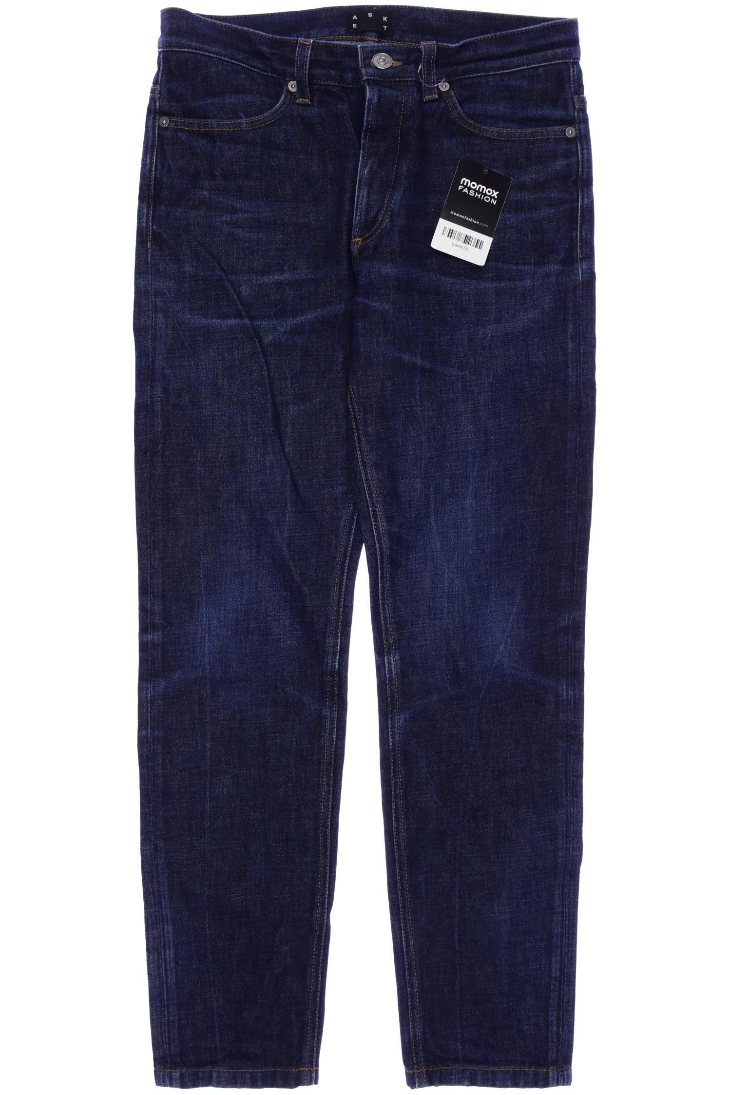 

Asket Herren Jeans, marineblau, Gr. 30