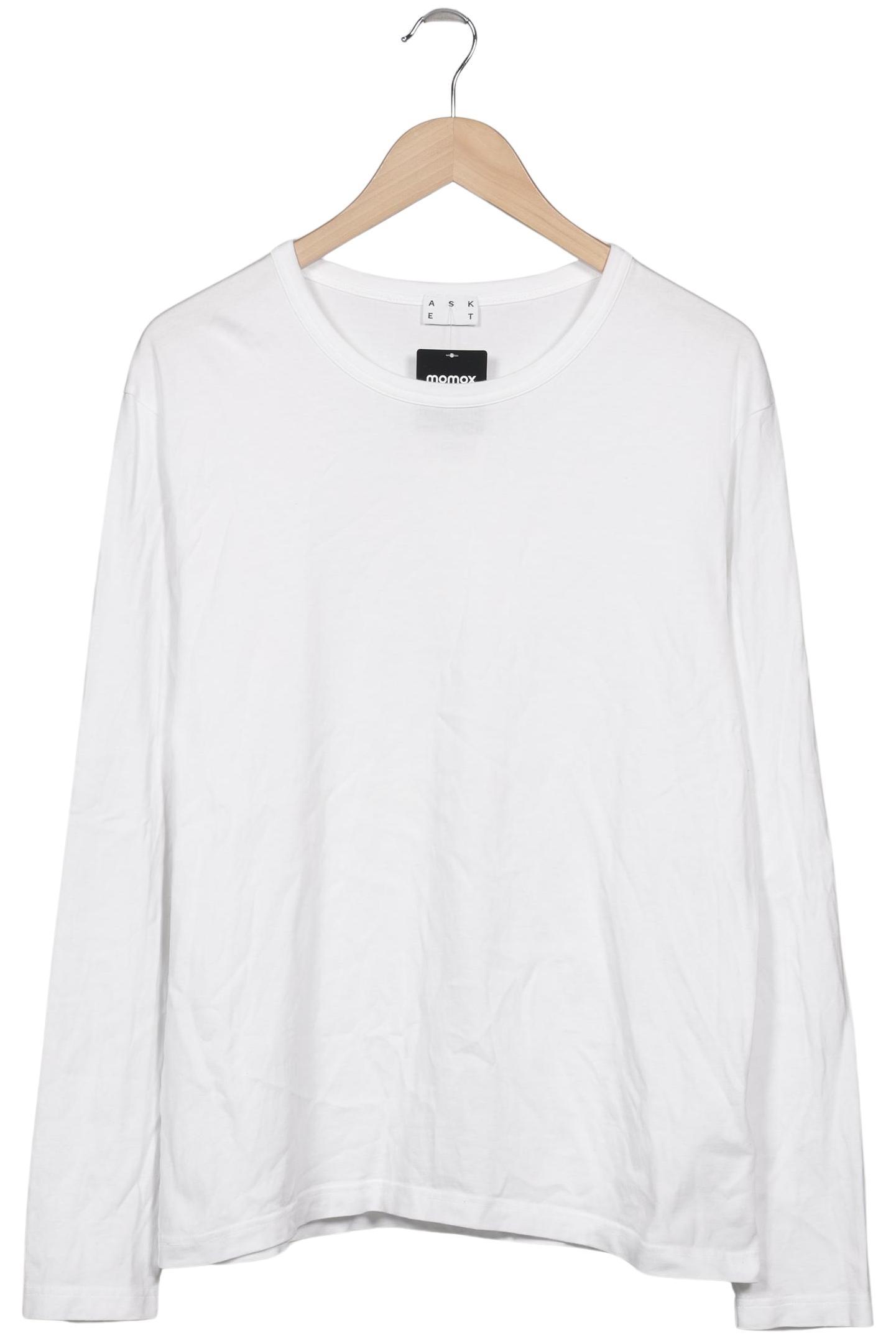 

Asket Herren Langarmshirt, weiß, Gr. 52