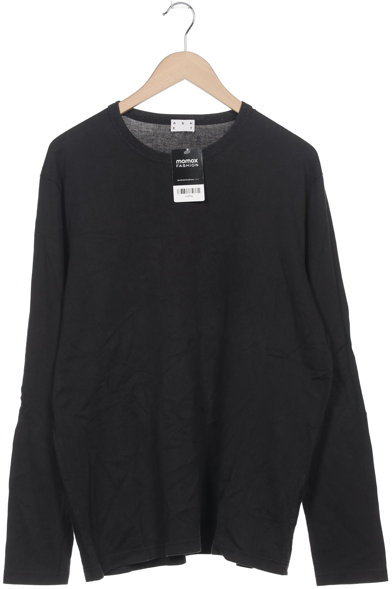 

Asket Herren Langarmshirt, schwarz, Gr. 52