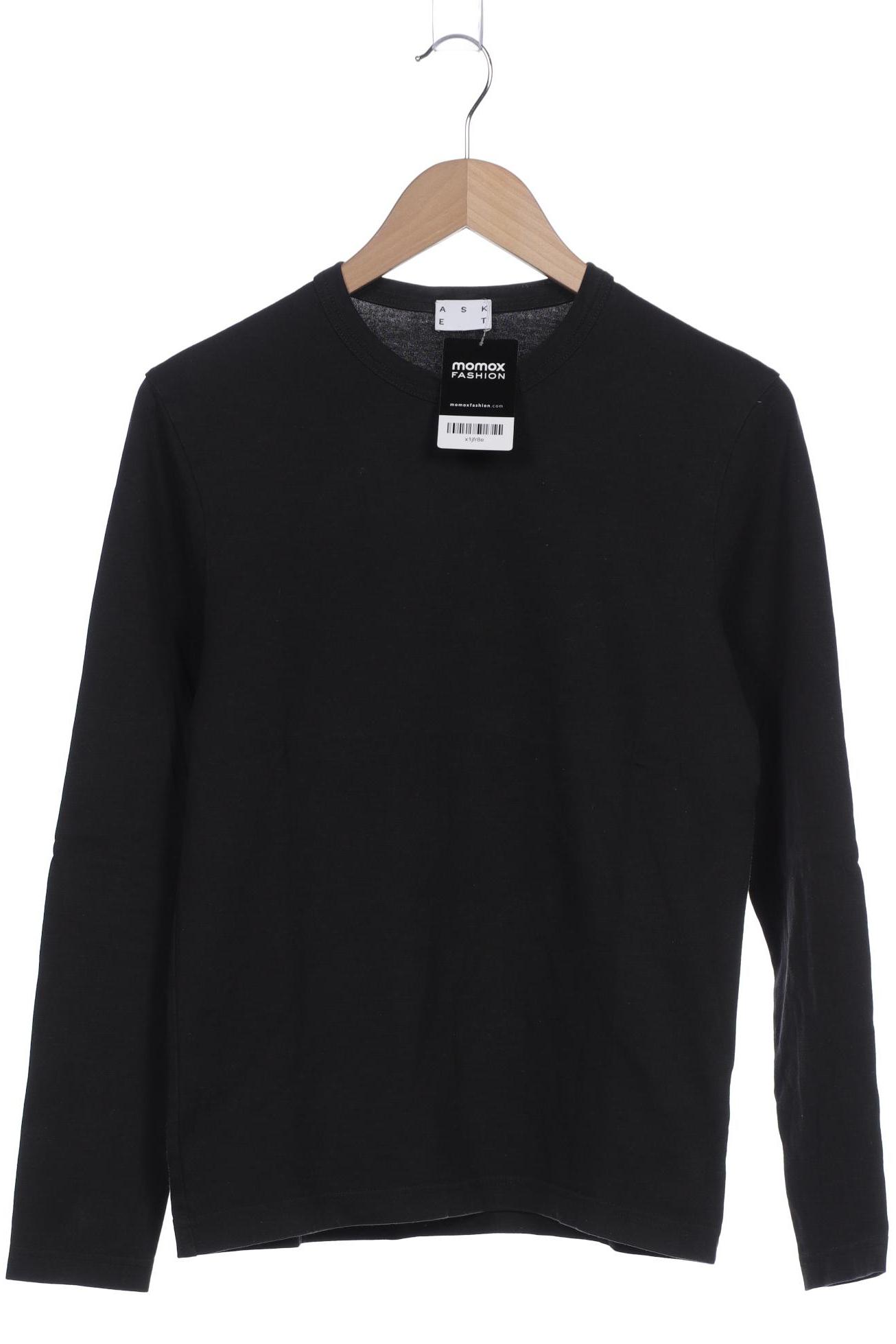 

Asket Herren Langarmshirt, schwarz, Gr. 44