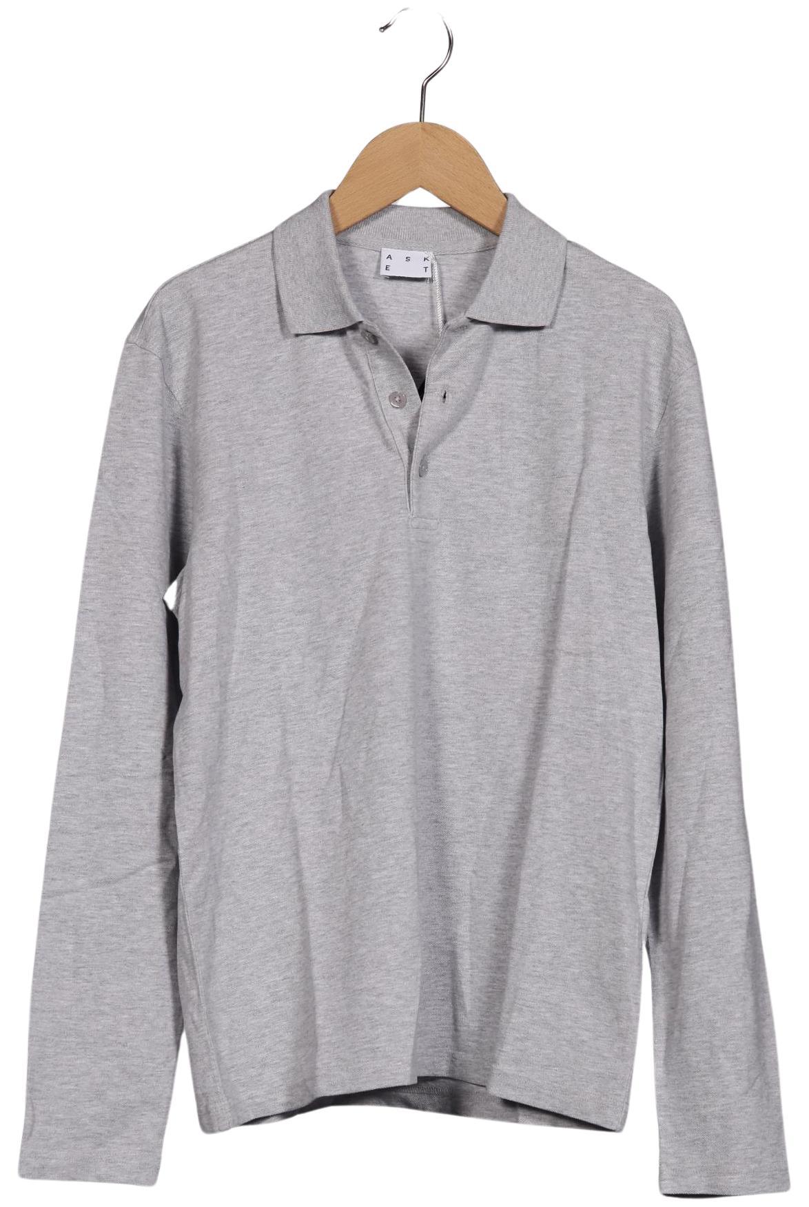

Asket Herren Poloshirt, grau, Gr. 46