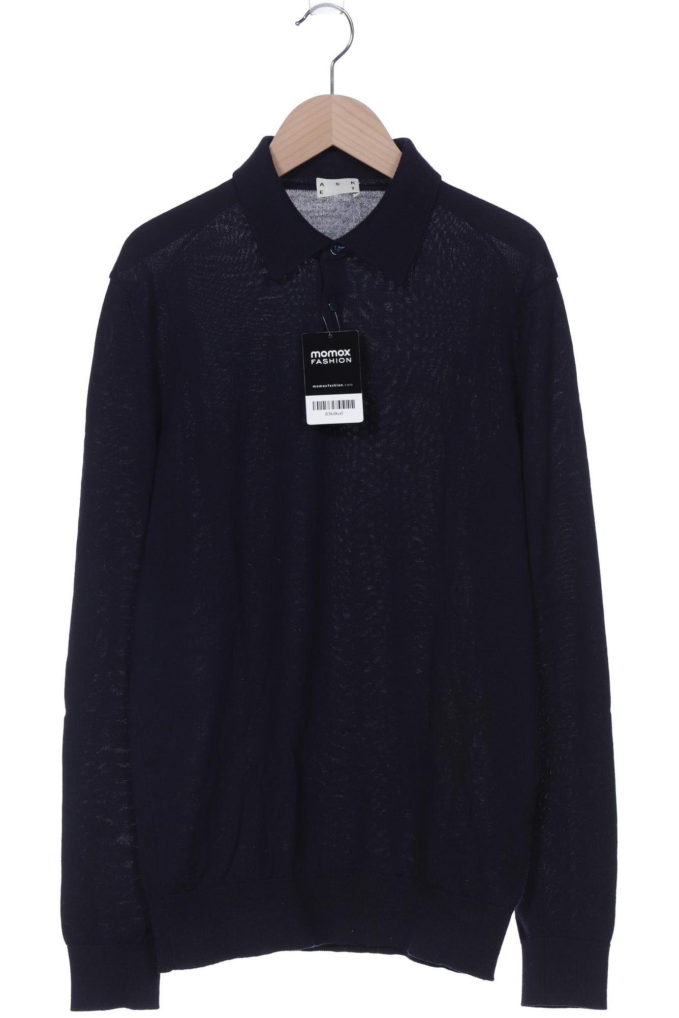 

Asket Herren Pullover, marineblau, Gr. 48