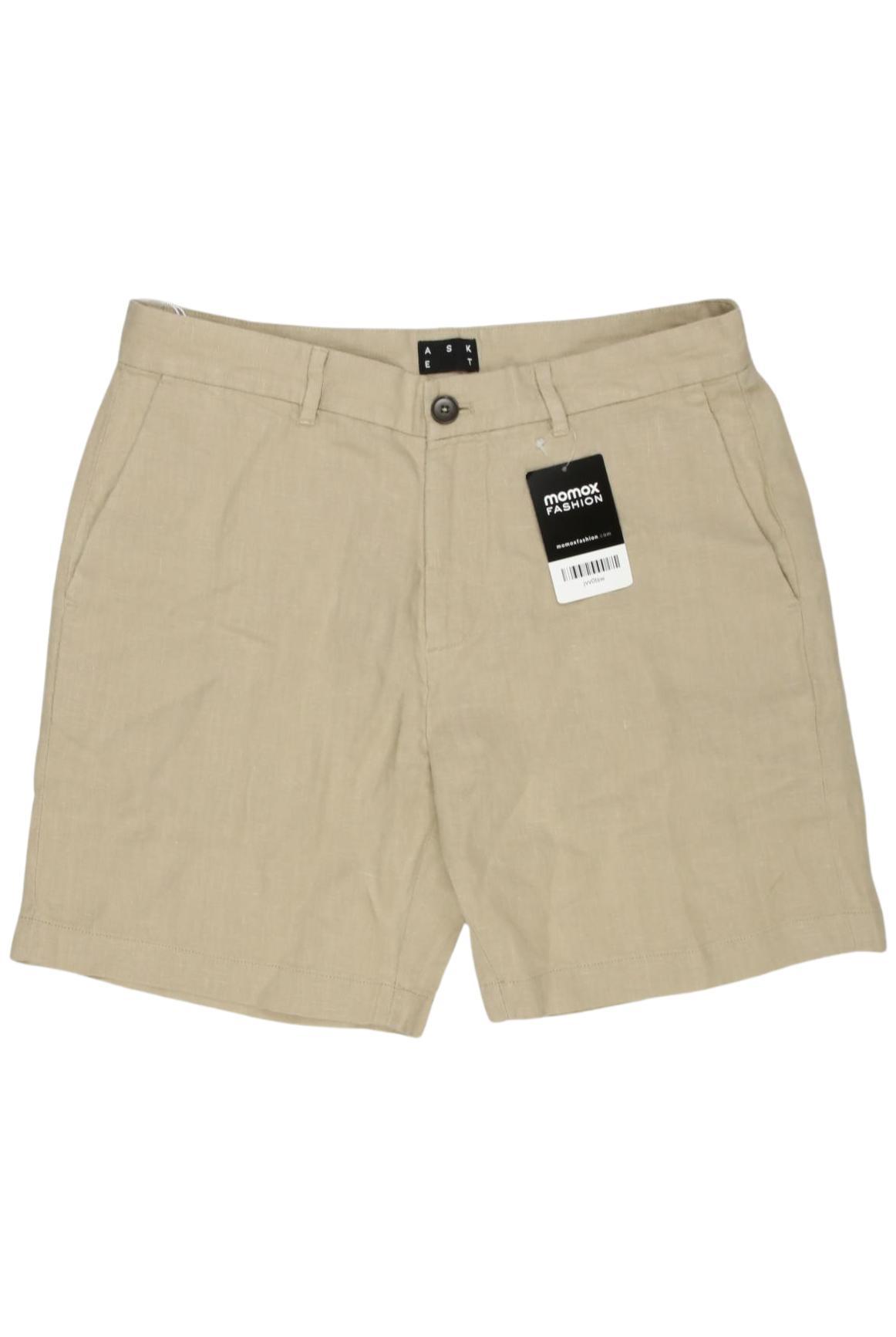 

Asket Herren Shorts, beige, Gr. 30