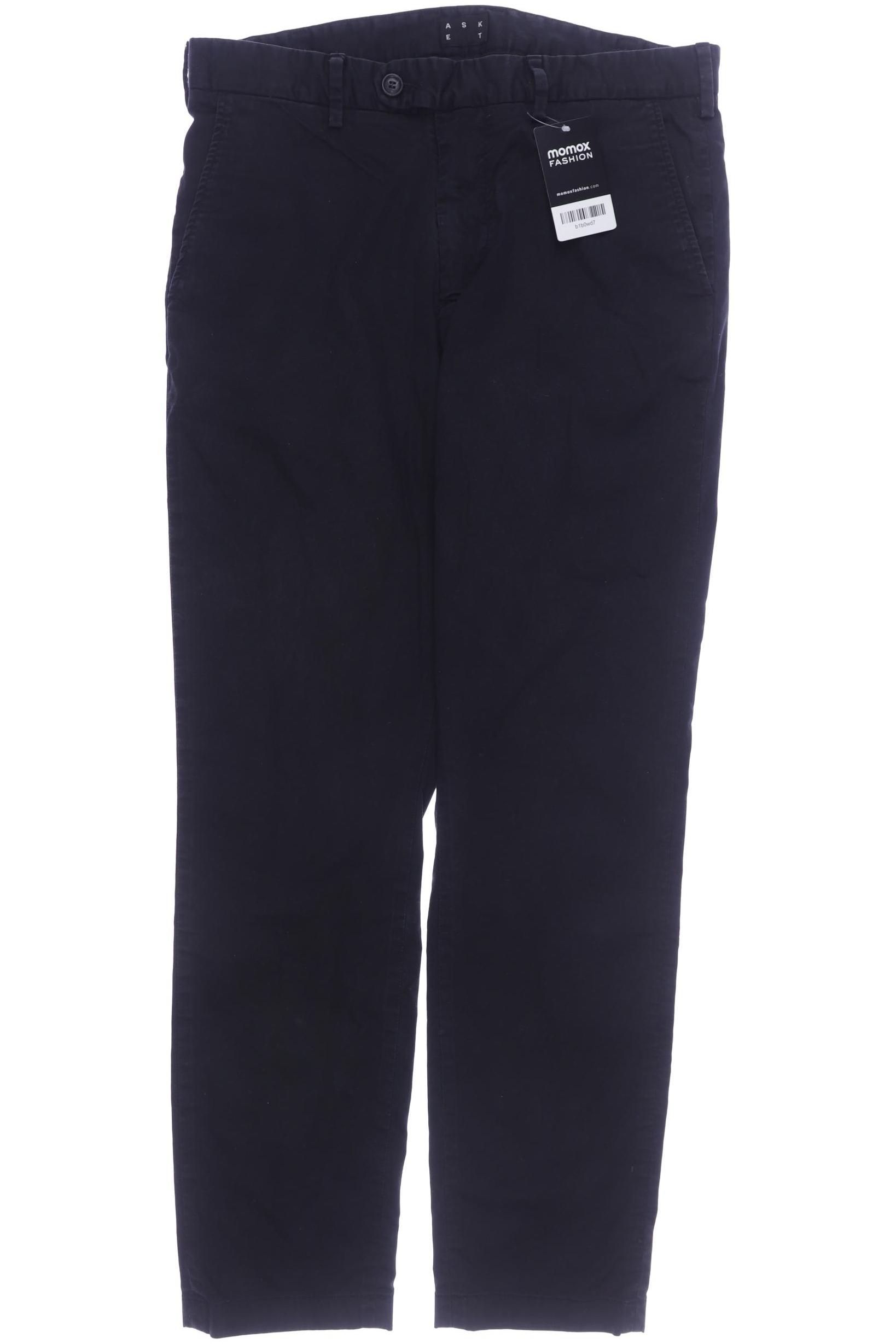 

ASKET Herren Stoffhose, schwarz