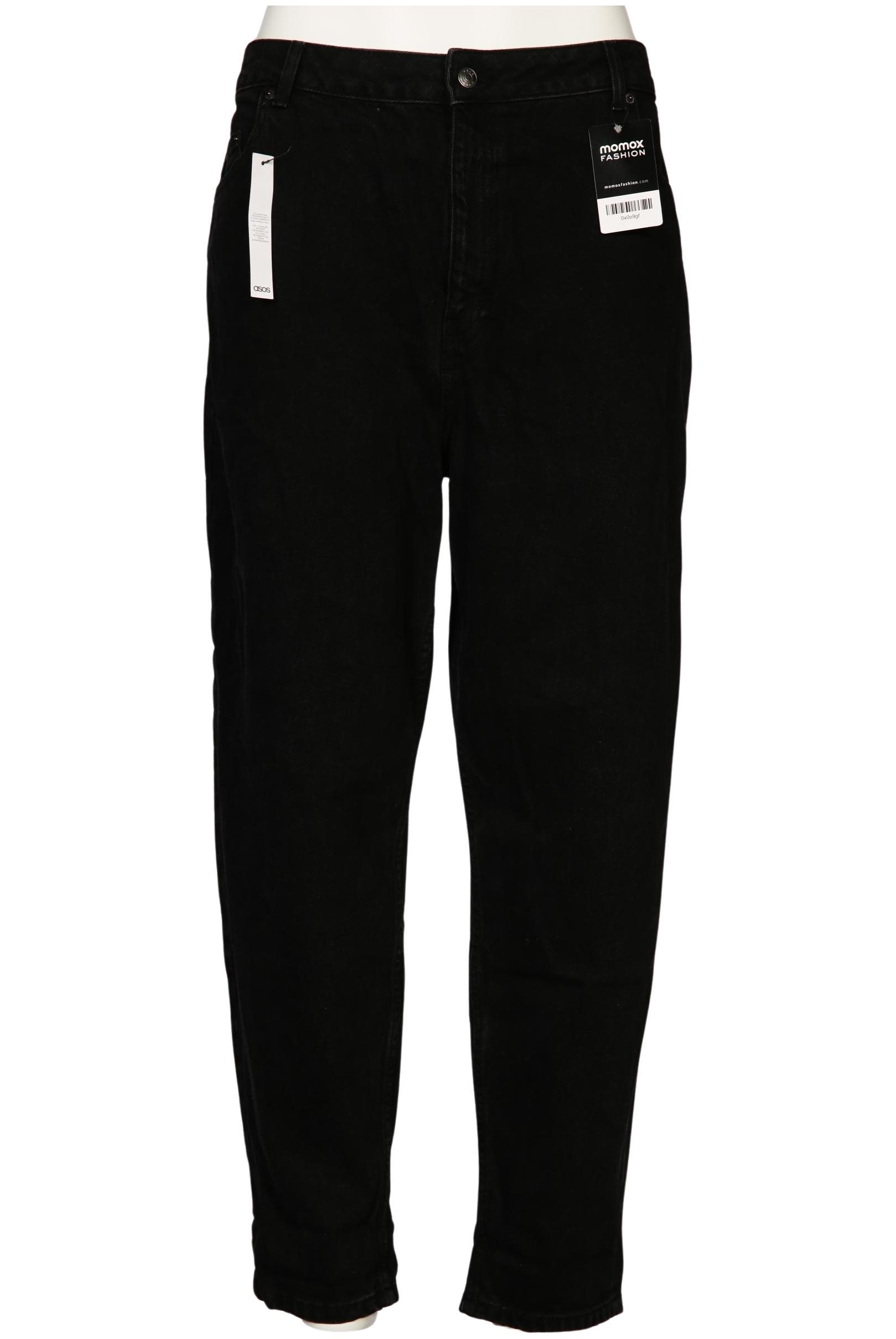 

asos Curve Damen Jeans, schwarz, Gr. 46