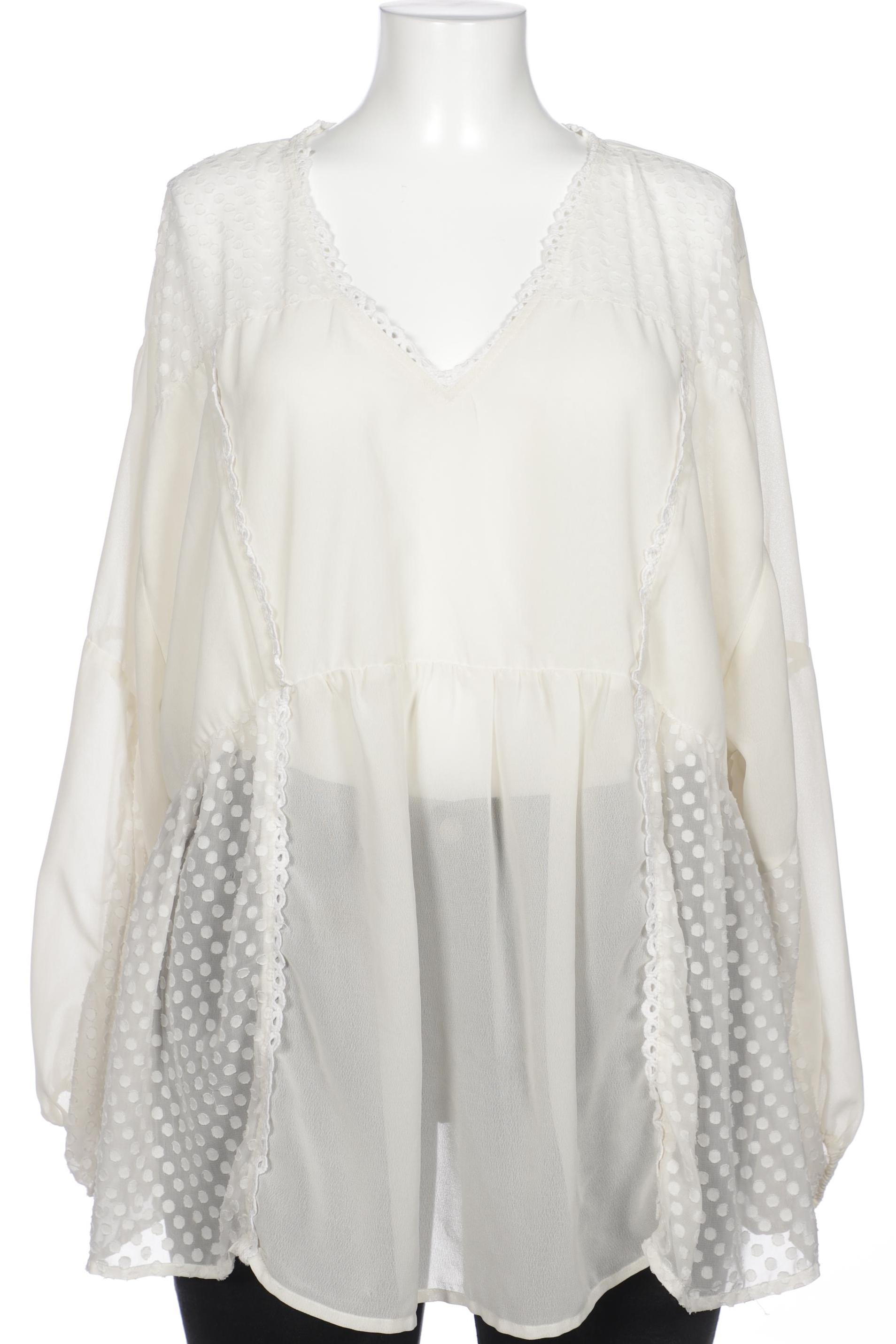 

asos Curve Damen Bluse, cremeweiß, Gr. 46