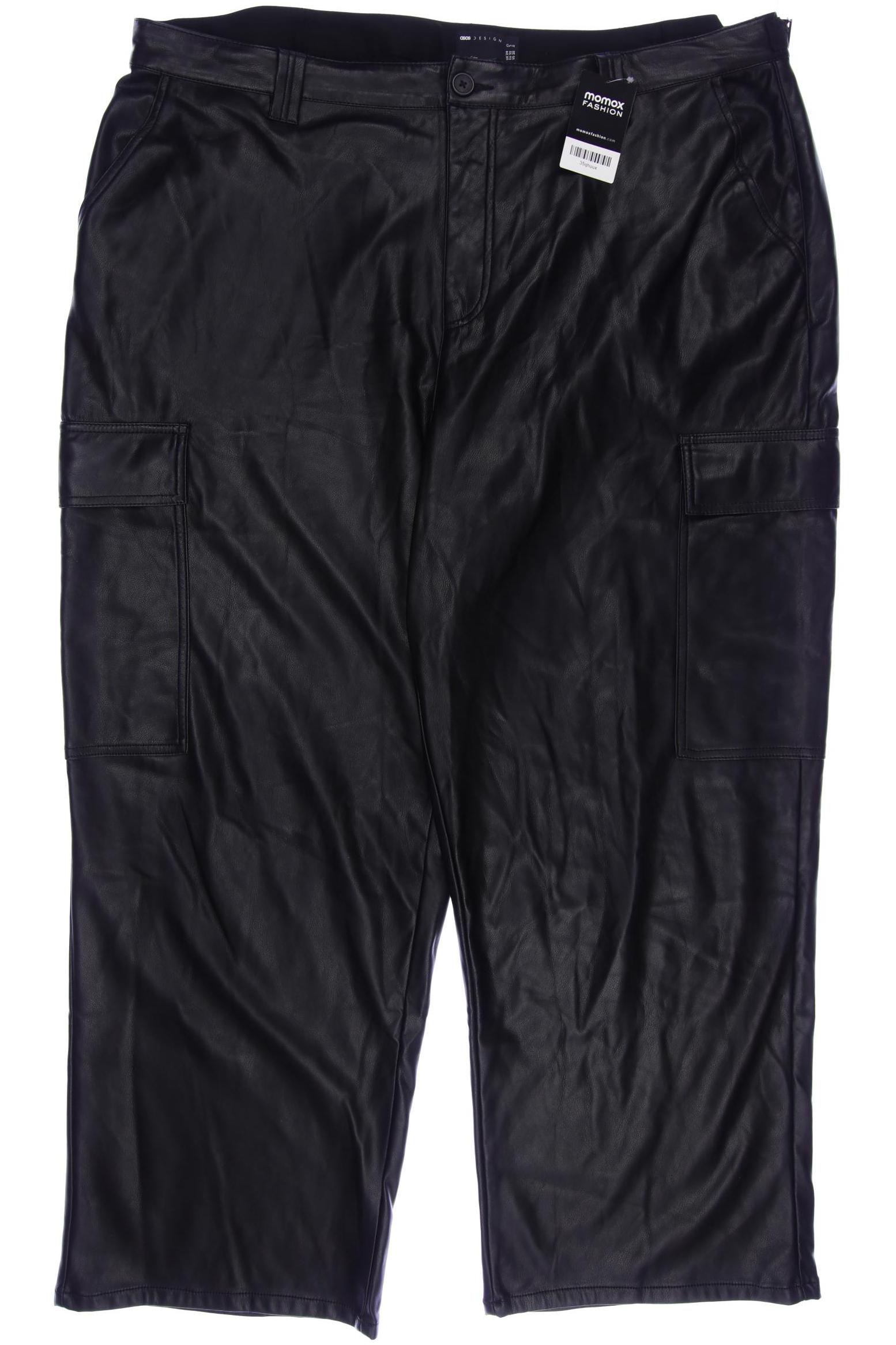 

asos Curve Damen Stoffhose, schwarz, Gr. 52