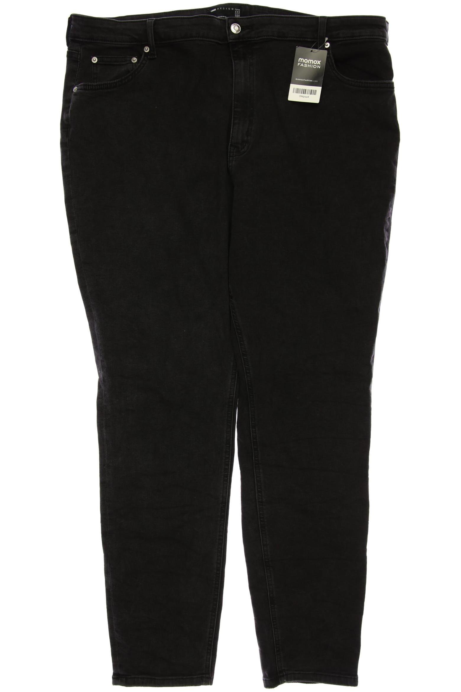 

asos Curve Damen Jeans, schwarz