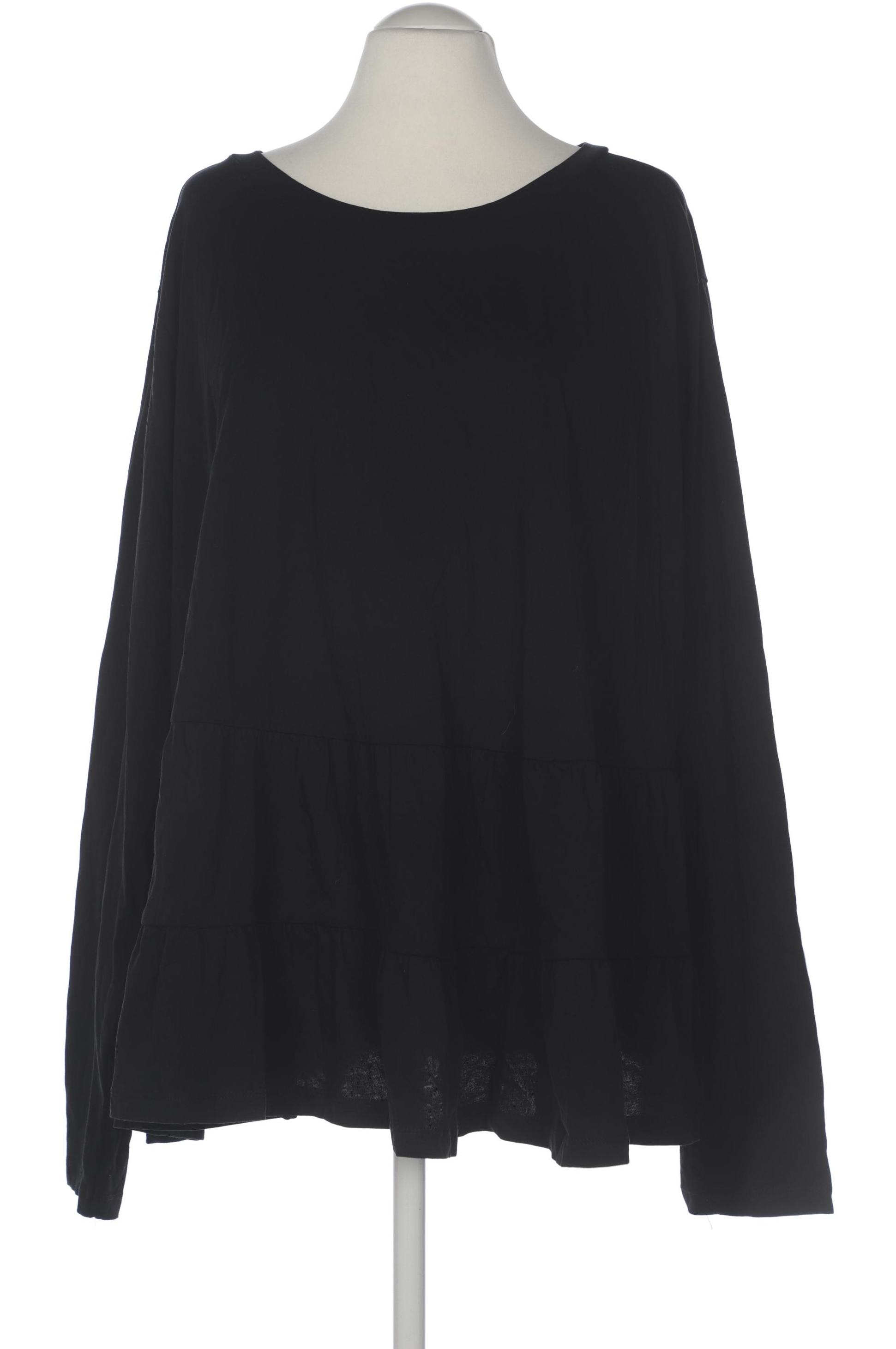 

asos Curve Damen Langarmshirt, schwarz, Gr. 58