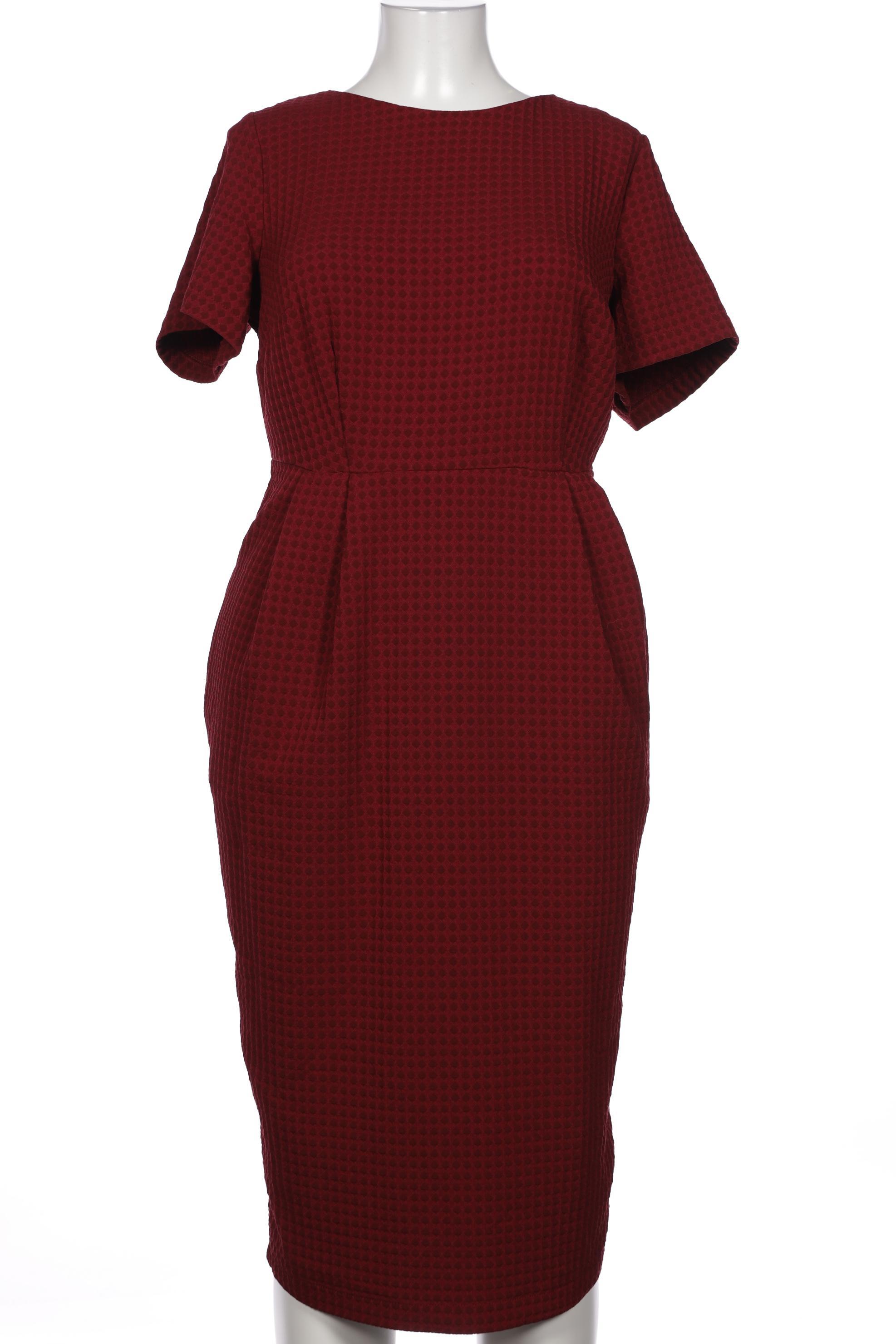 

asos Curve Damen Kleid, bordeaux, Gr. 48