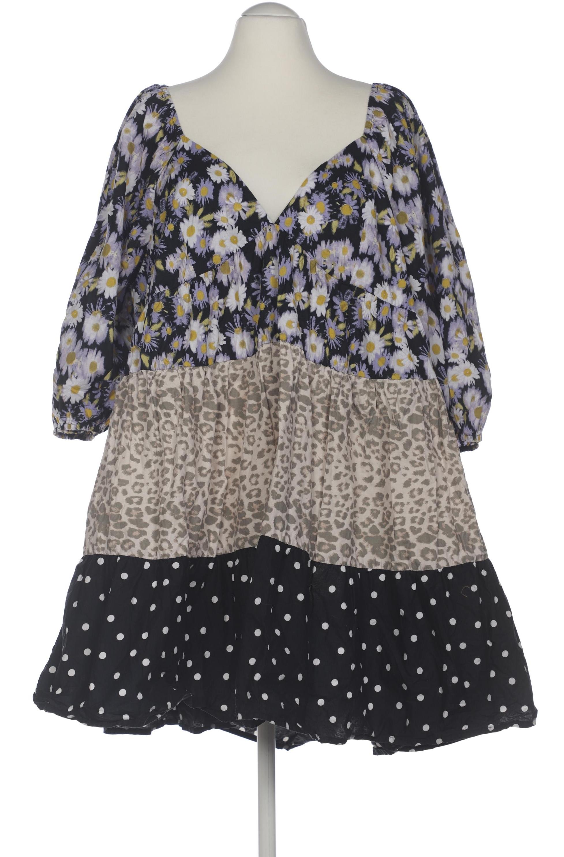 

asos Curve Damen Kleid, mehrfarbig, Gr. 54