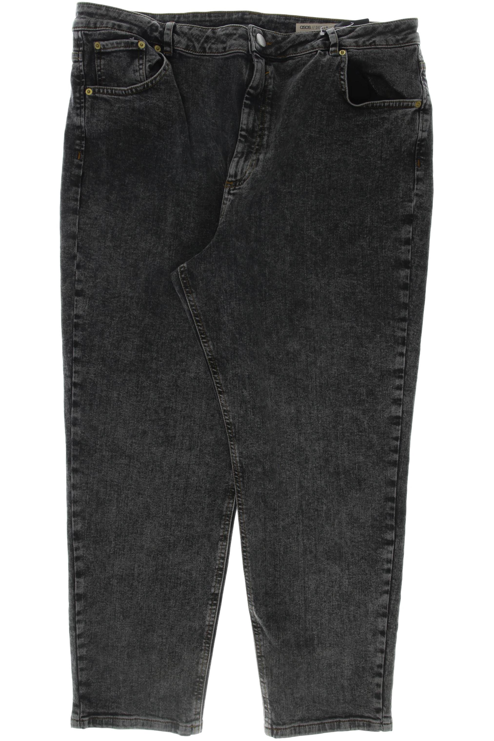 

asos Curve Damen Jeans, grau, Gr. 38