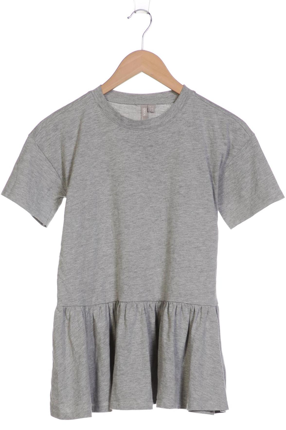 

asos Curve Damen T-Shirt, grau, Gr. 34