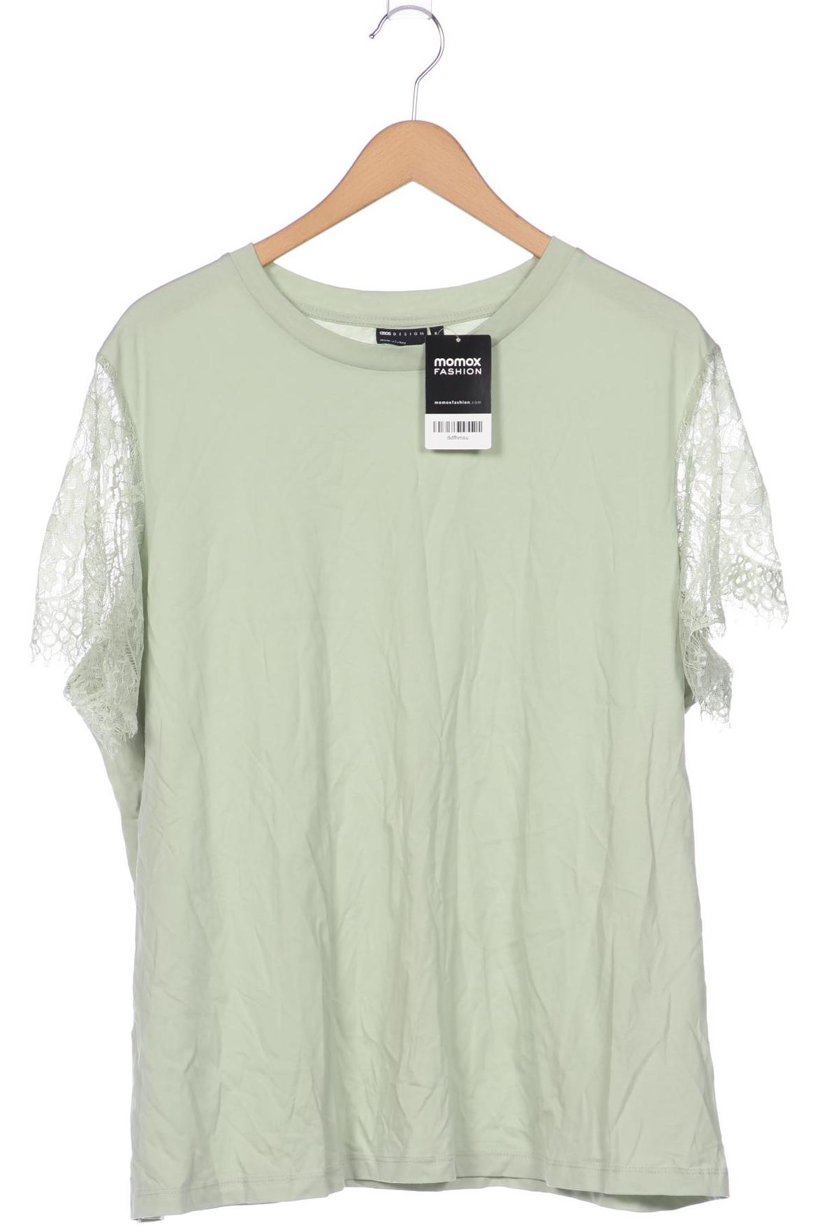 

asos Curve Damen T-Shirt, hellgrün, Gr. 50