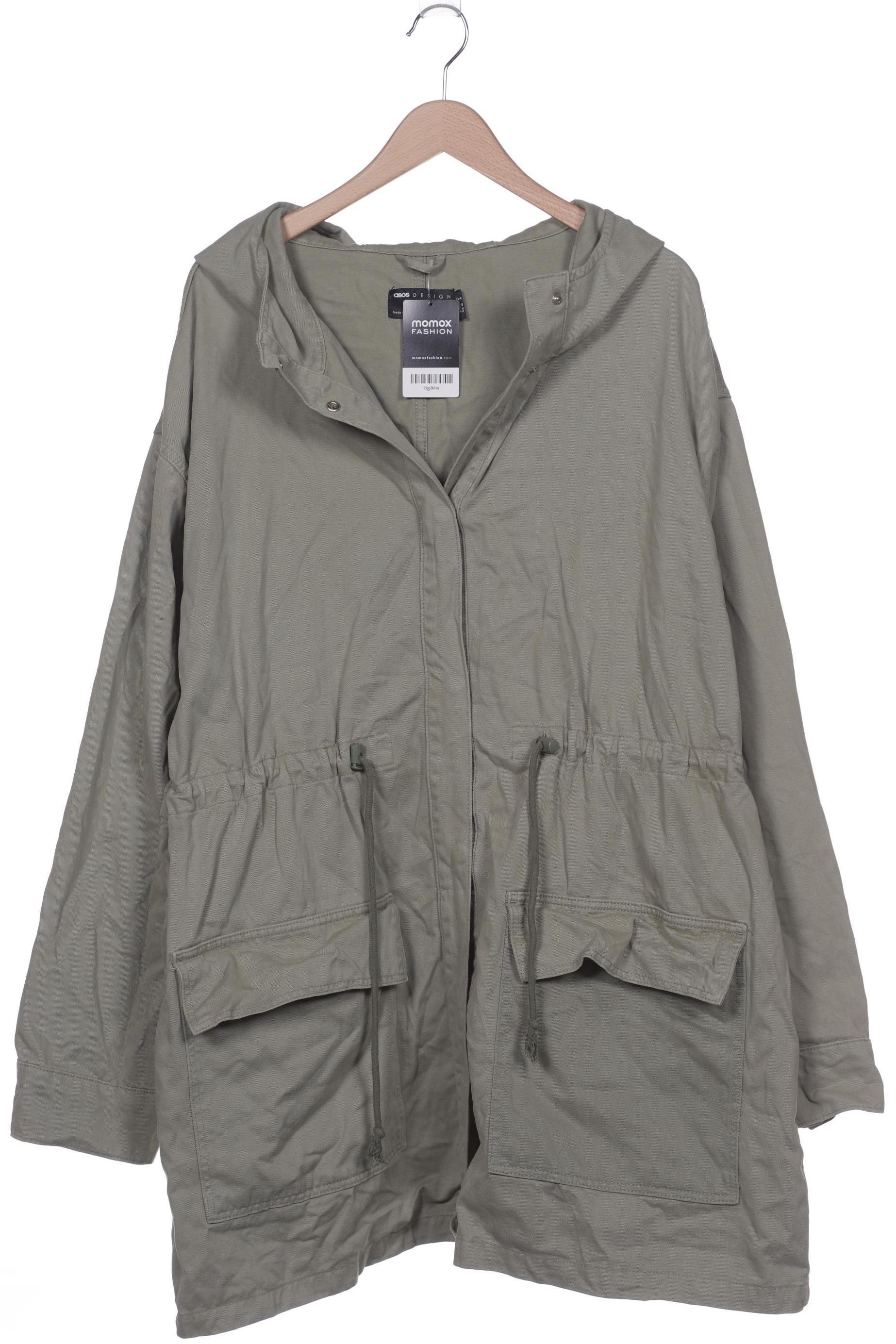 

asos Curve Damen Mantel, grün, Gr. 50