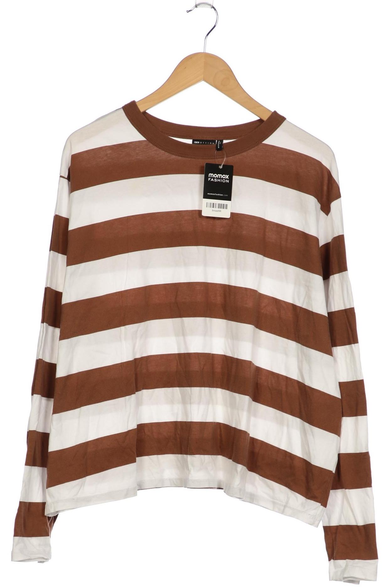 

asos Curve Damen Langarmshirt, beige, Gr. 52