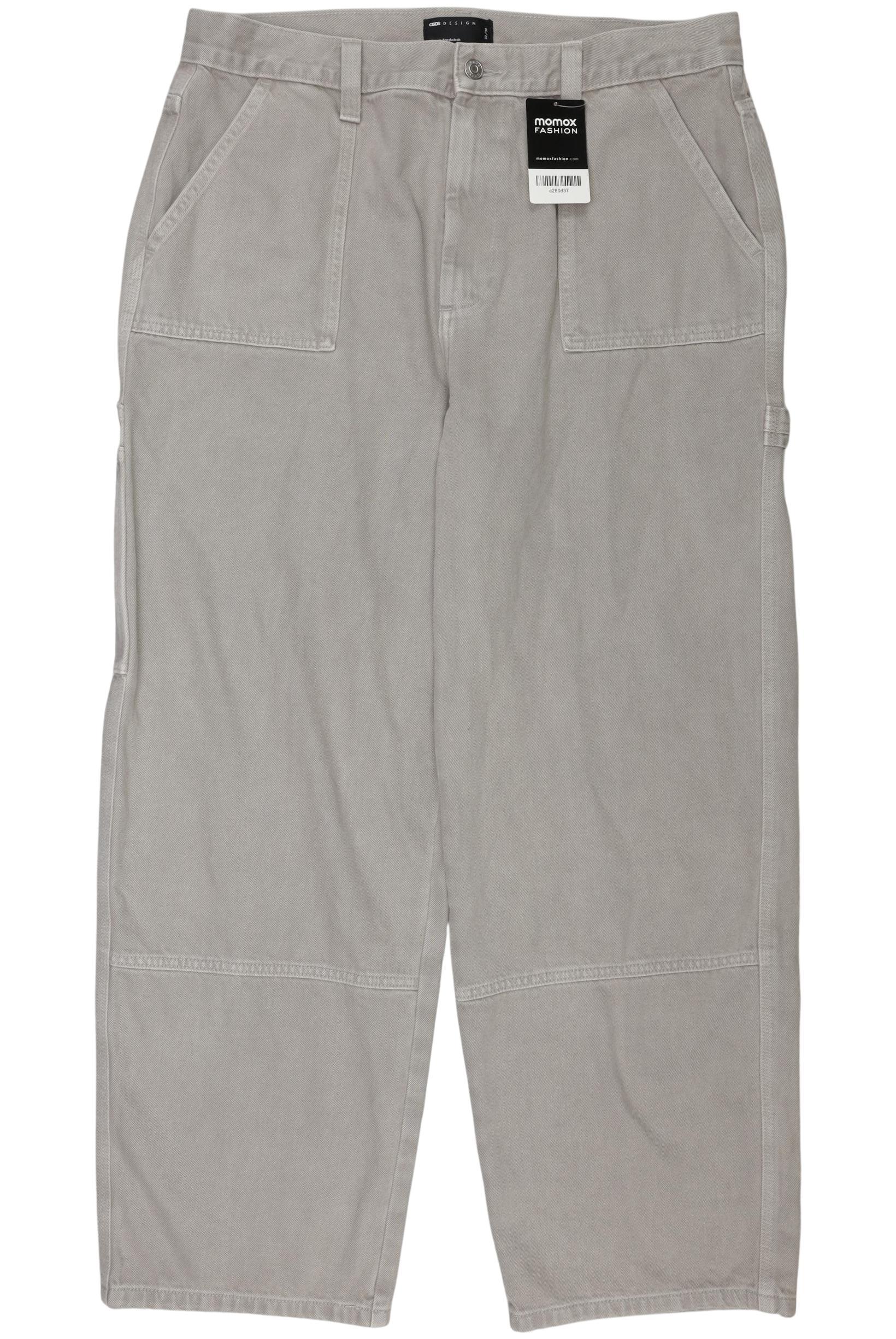 

asos Curve Damen Jeans, grau, Gr. 32