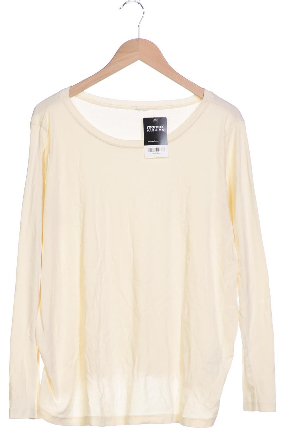 

asos Curve Damen Langarmshirt, cremeweiß