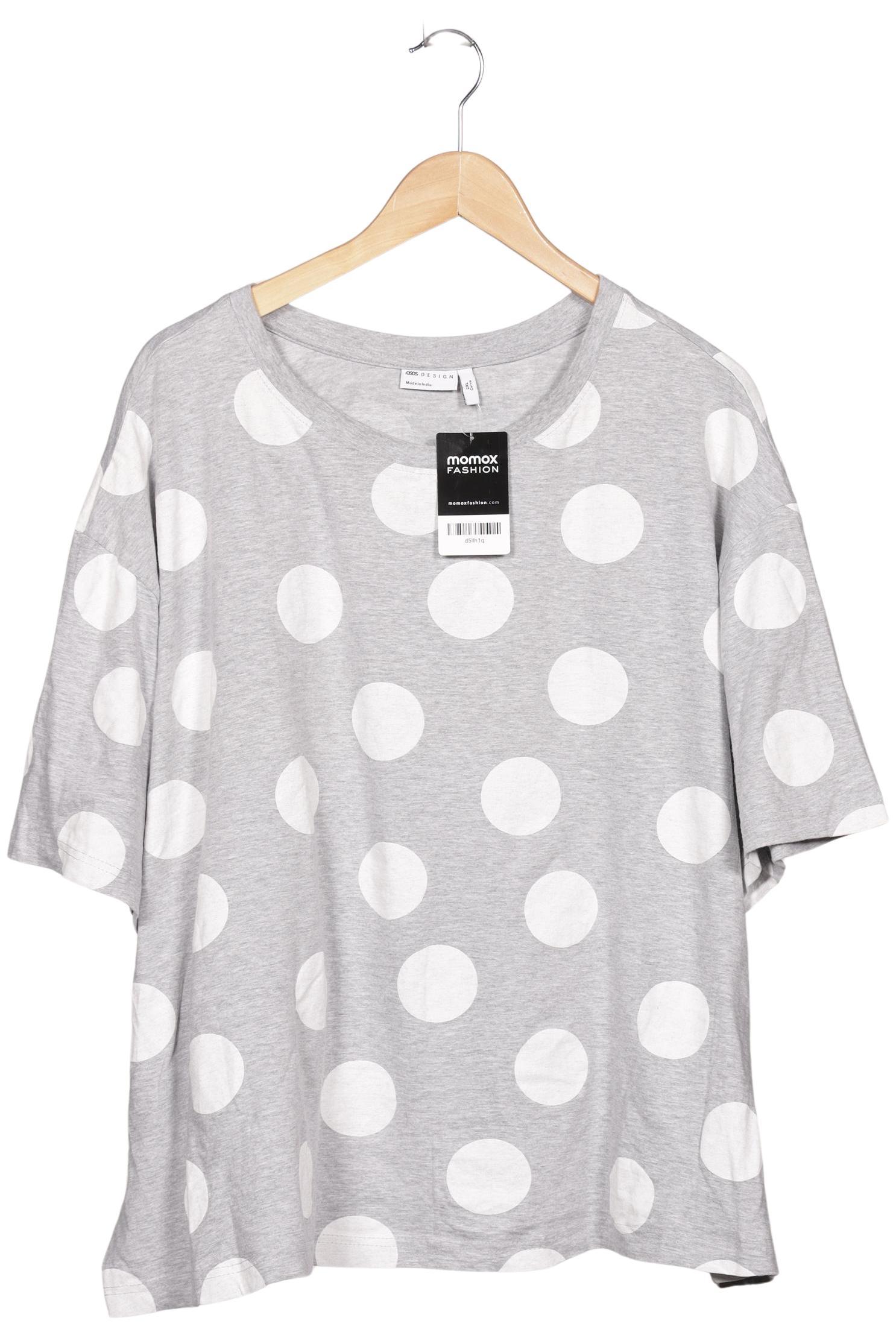 

asos Curve Damen T-Shirt, grau, Gr. 52