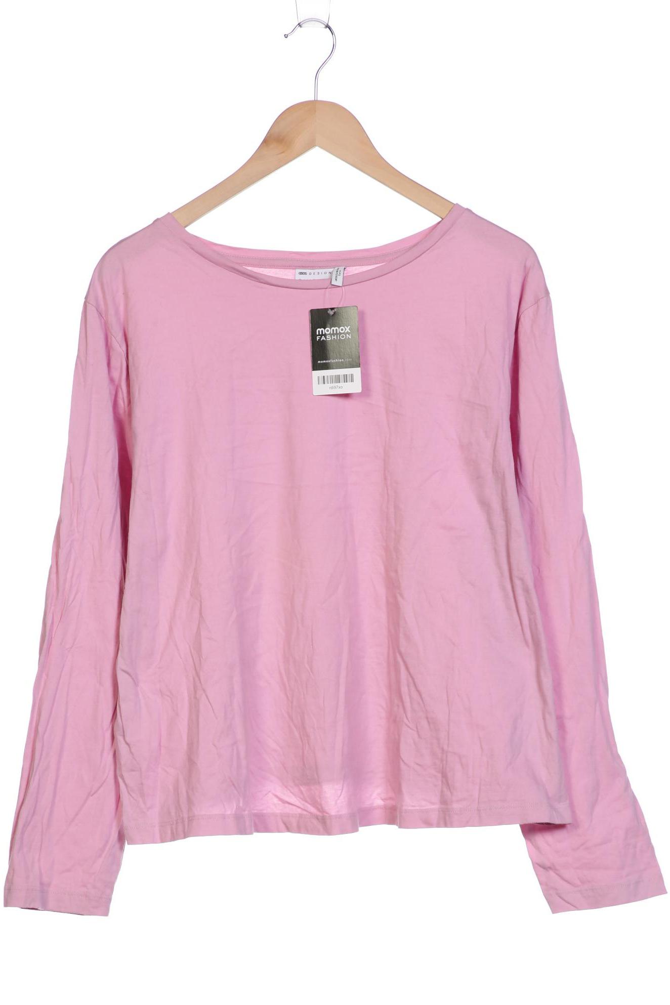 

asos Curve Damen Langarmshirt, pink