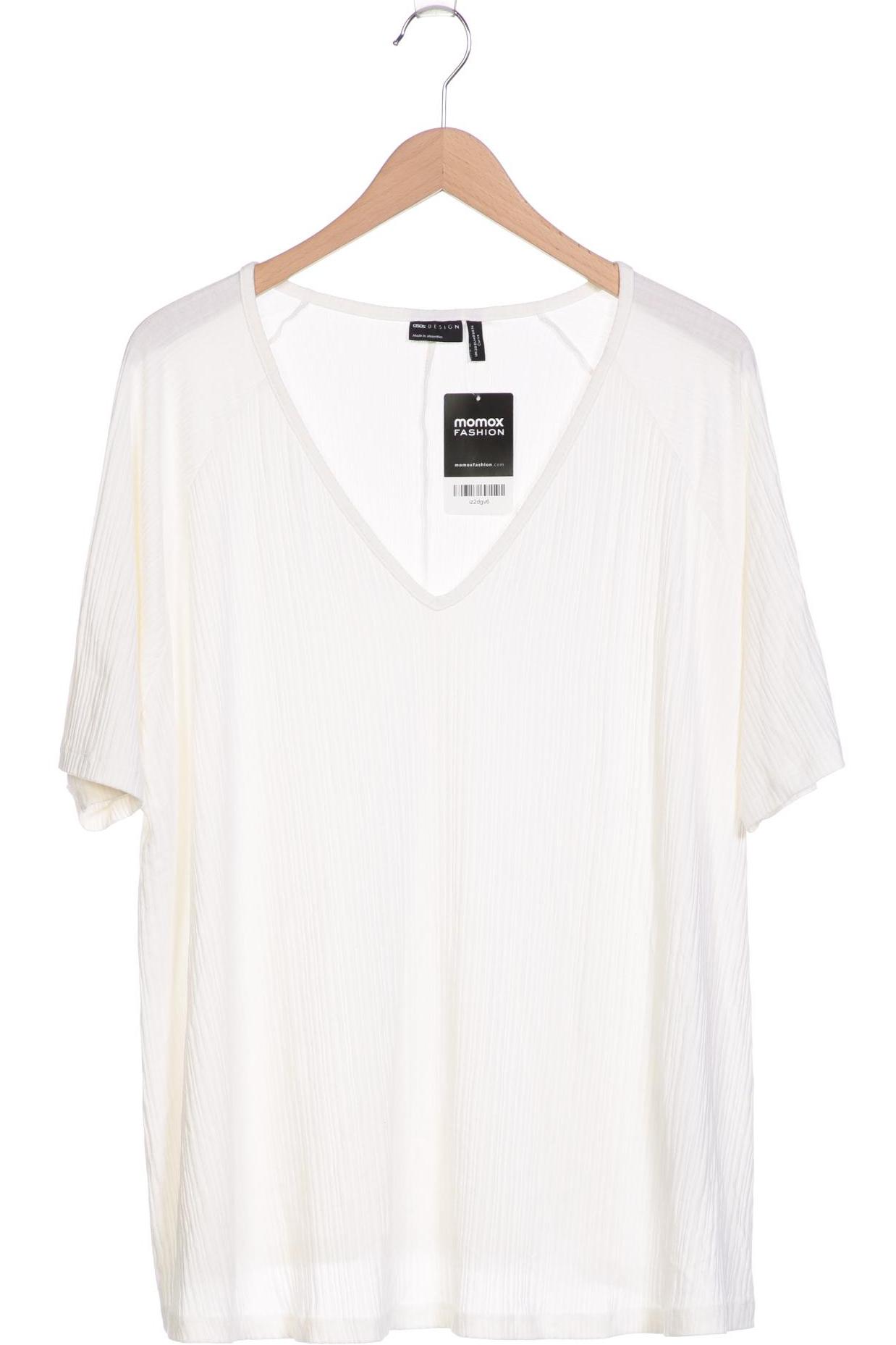 

asos Curve Damen T-Shirt, weiß, Gr. 48