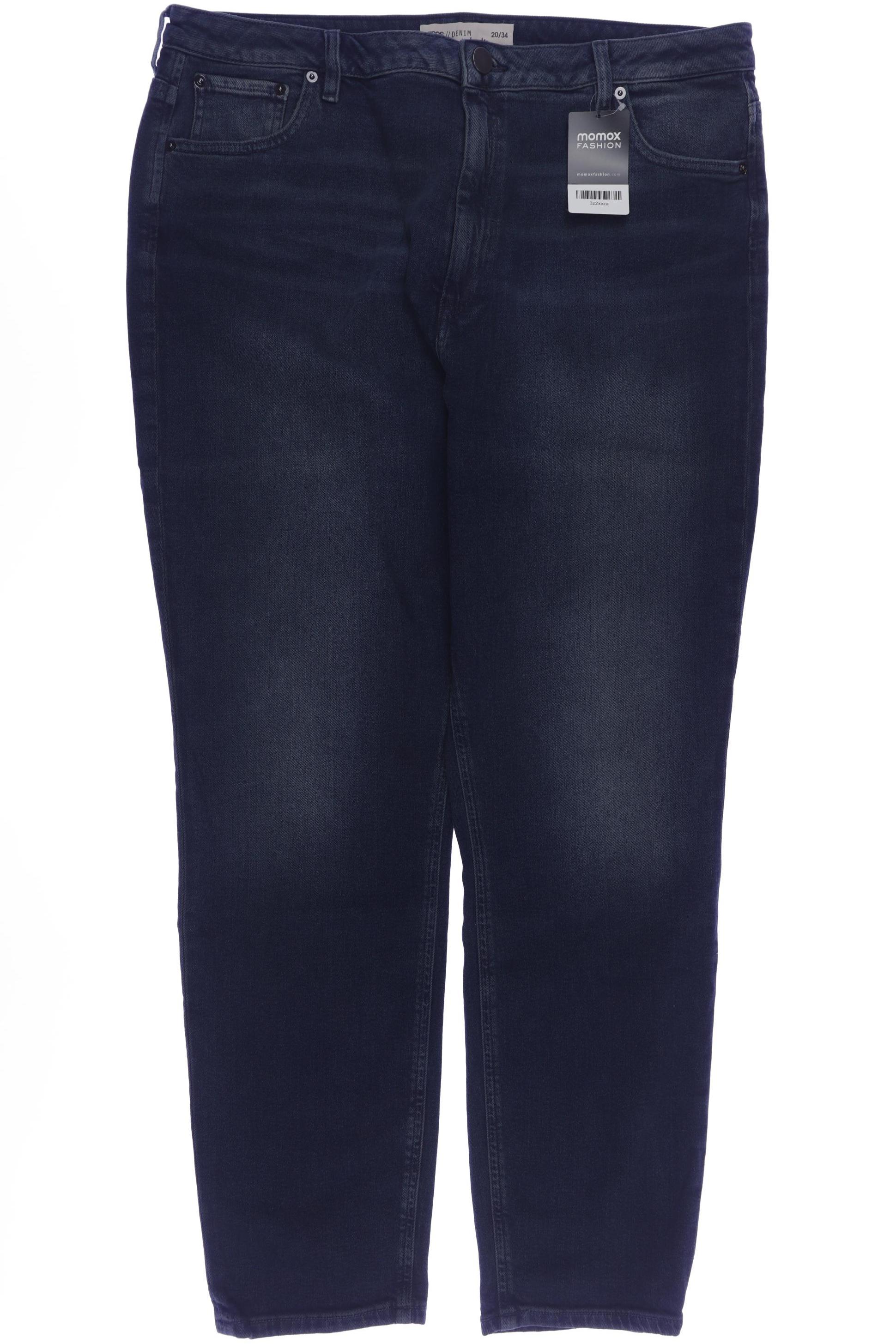 

asos Curve Damen Jeans, marineblau, Gr. 48