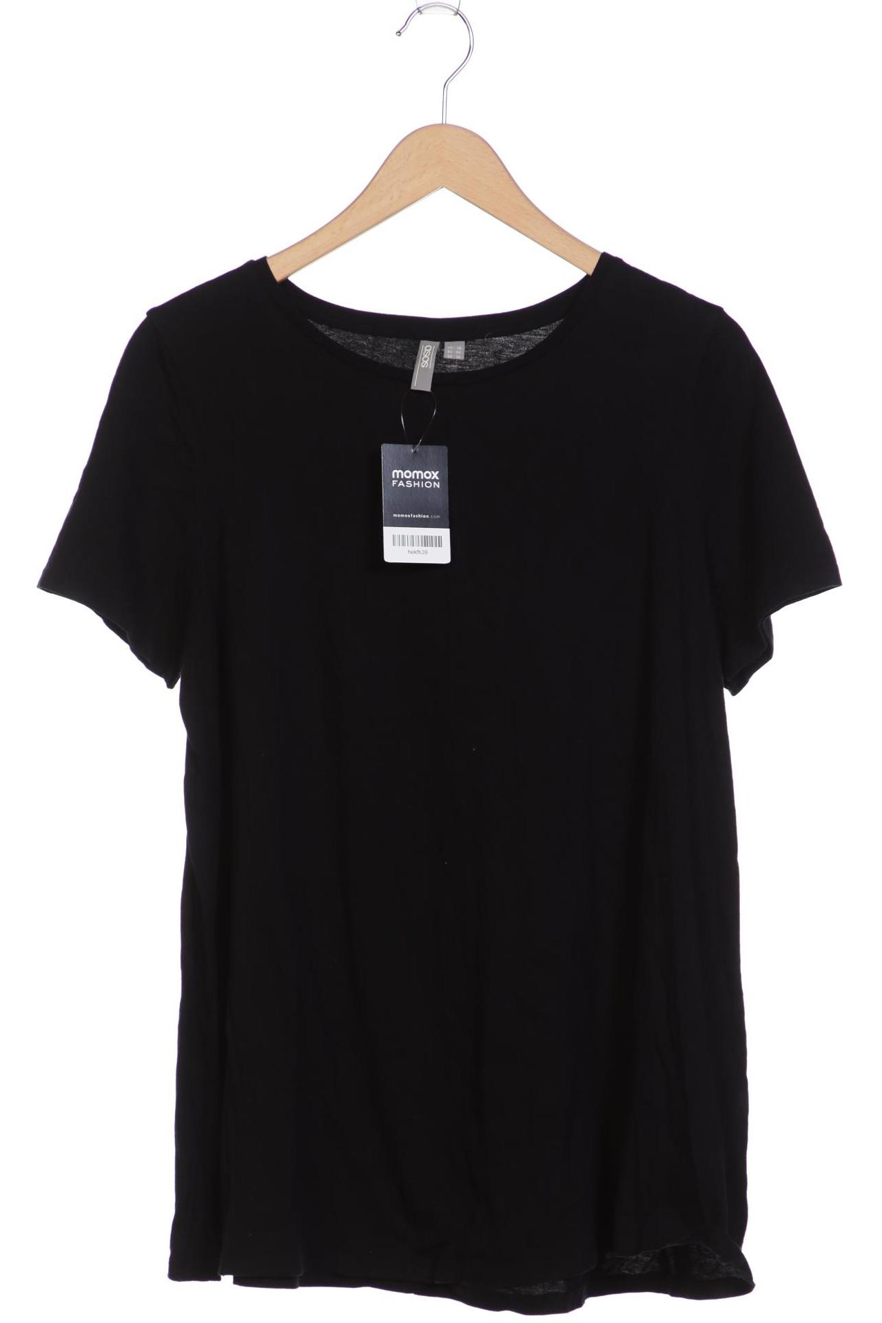 

asos Curve Damen T-Shirt, schwarz