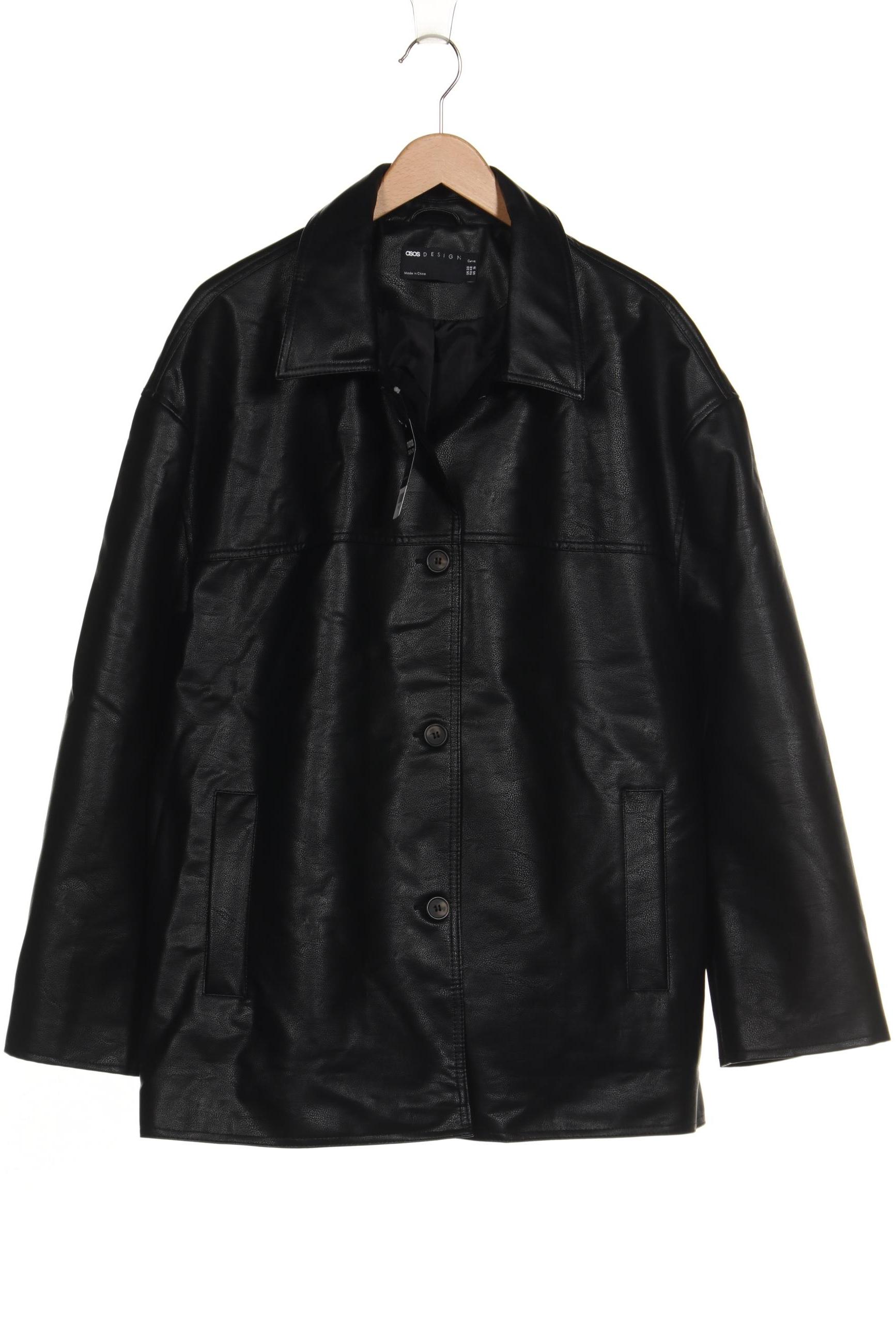 

asos Curve Damen Jacke, schwarz, Gr. 48