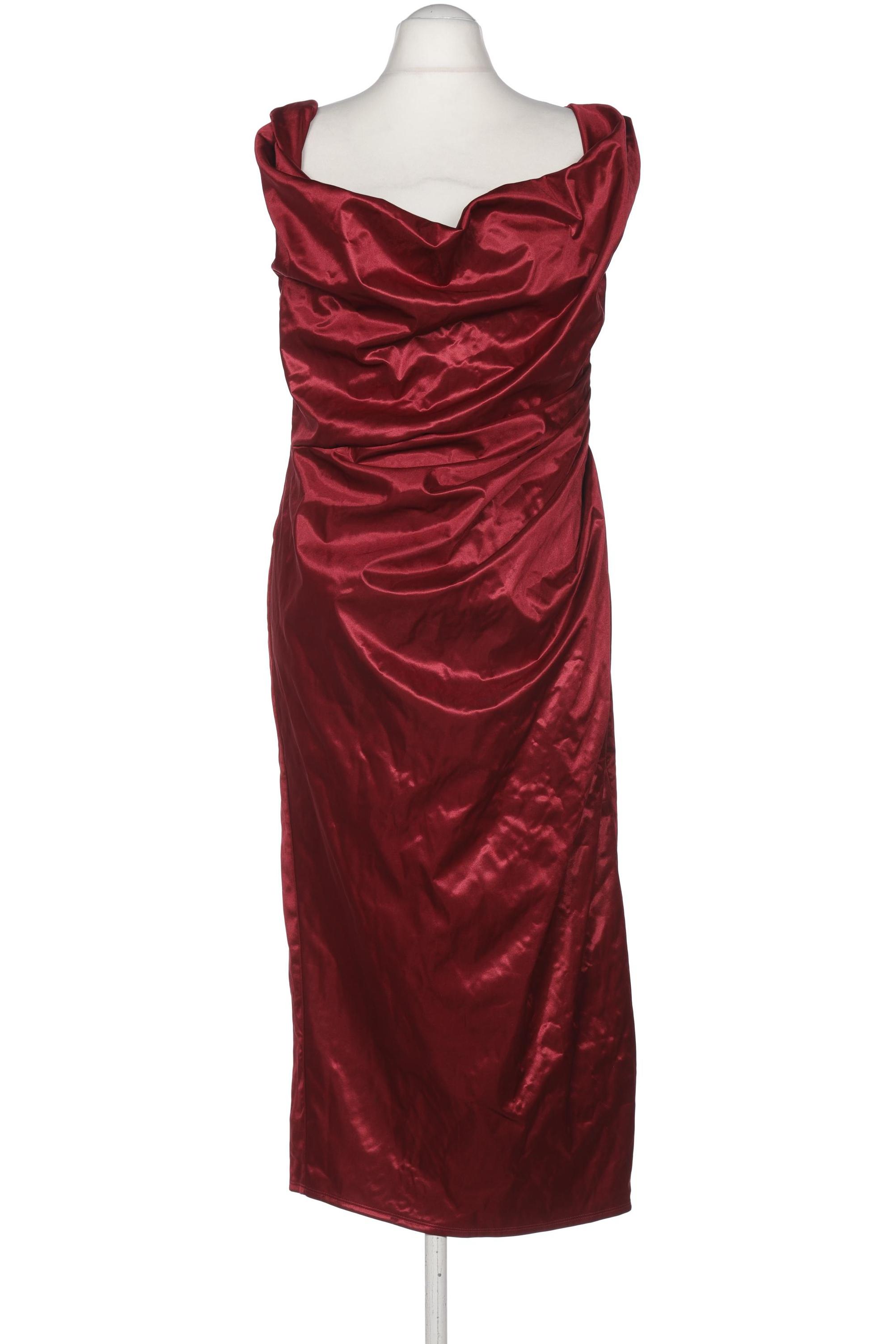 

asos Curve Damen Kleid, bordeaux, Gr. 46