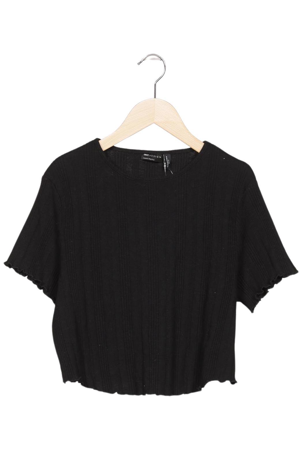 

asos Curve Damen T-Shirt, schwarz, Gr. 48