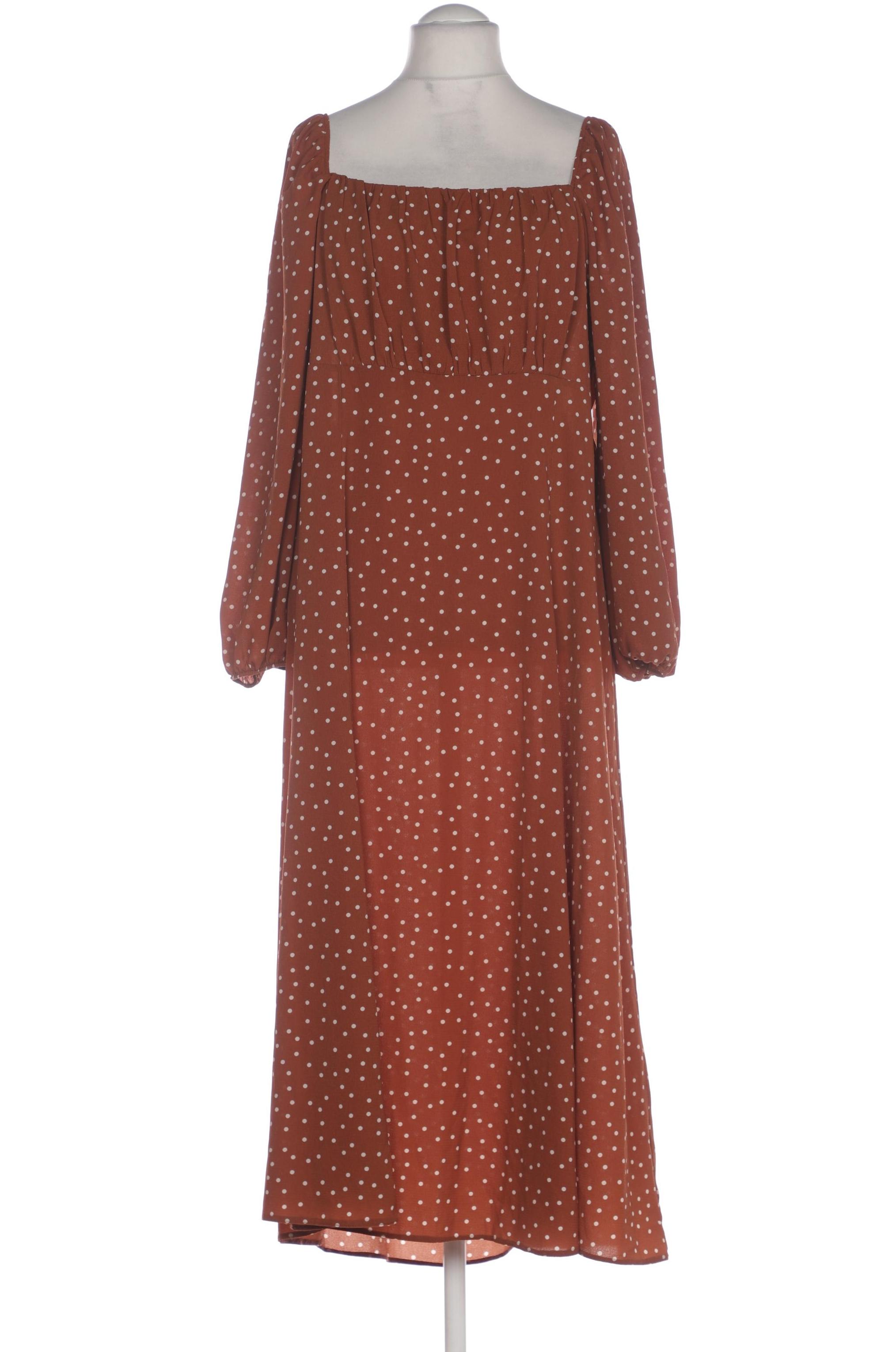 

asos Curve Damen Kleid, braun, Gr. 48