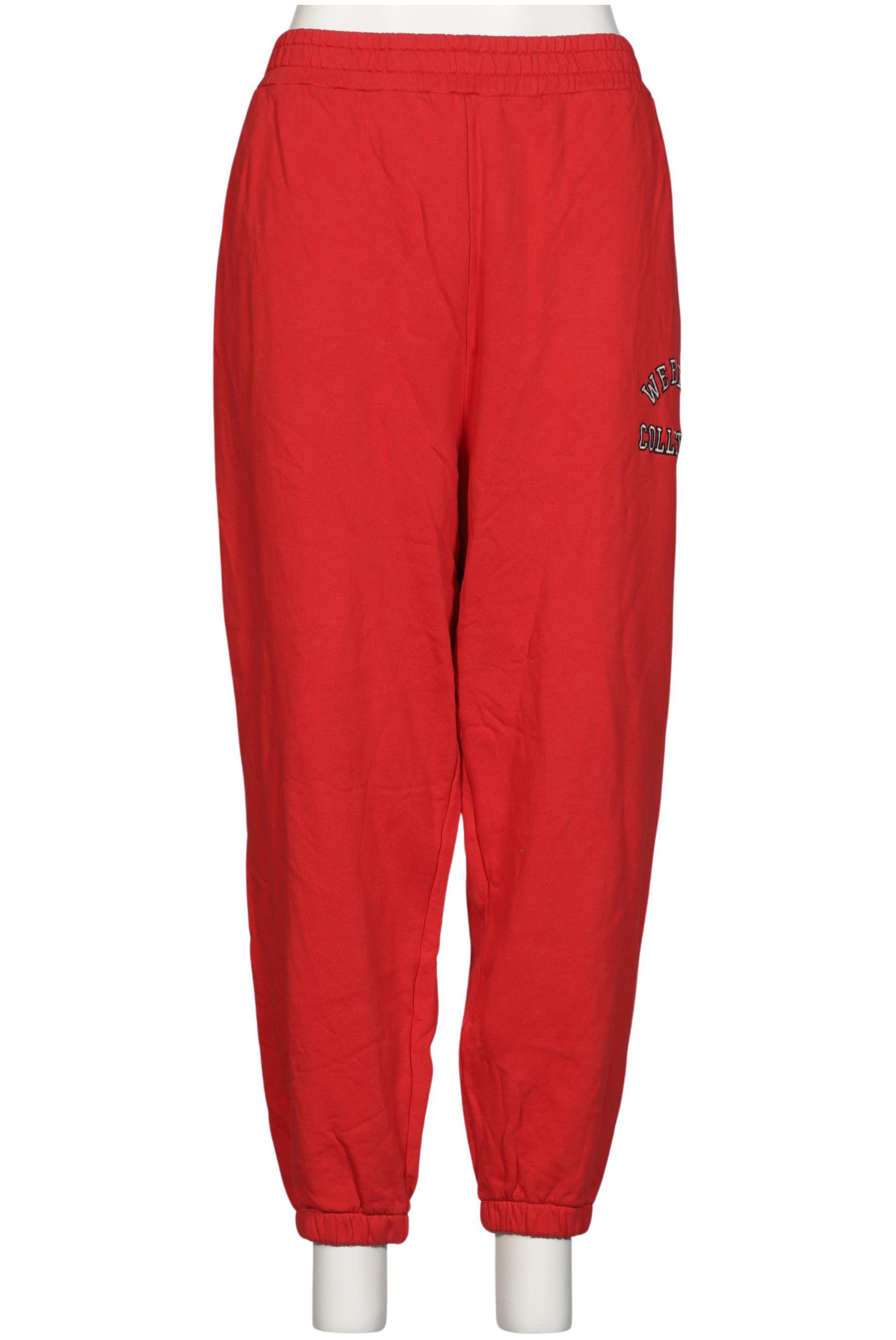 

asos Curve Damen Stoffhose, rot, Gr. 0