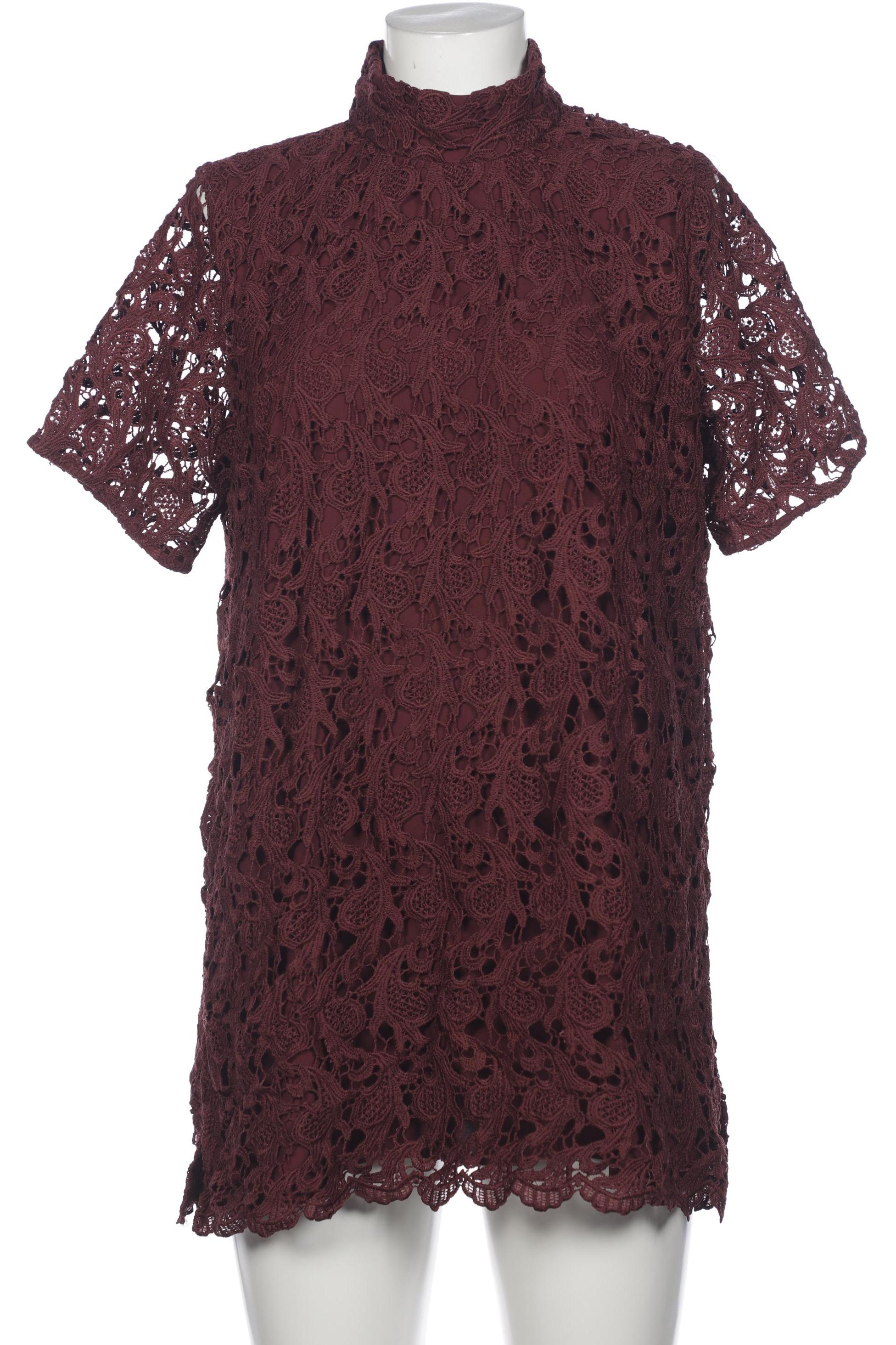 

asos Curve Damen Kleid, bordeaux, Gr. 42