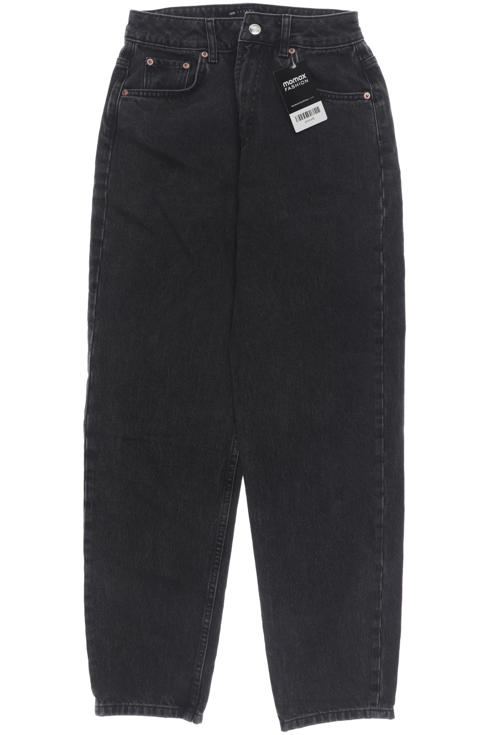 

asos Curve Damen Jeans, schwarz