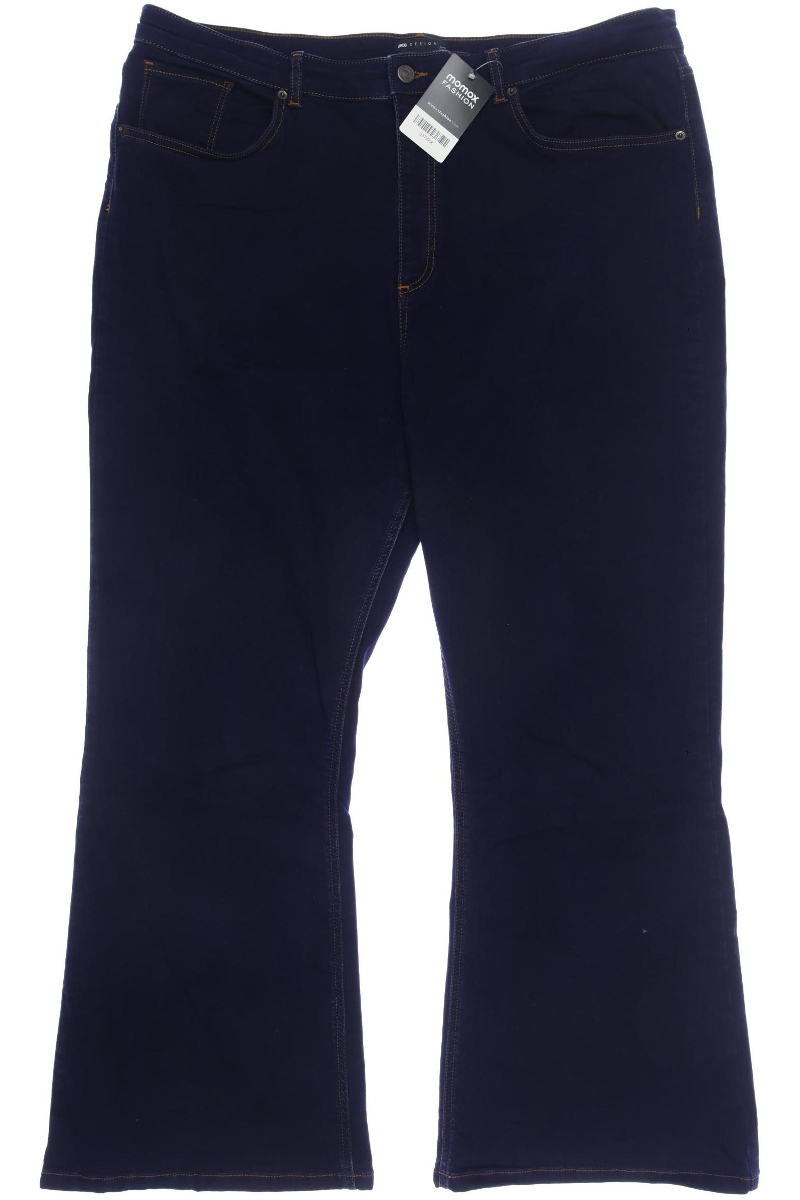 

asos Curve Damen Jeans, marineblau, Gr. 50