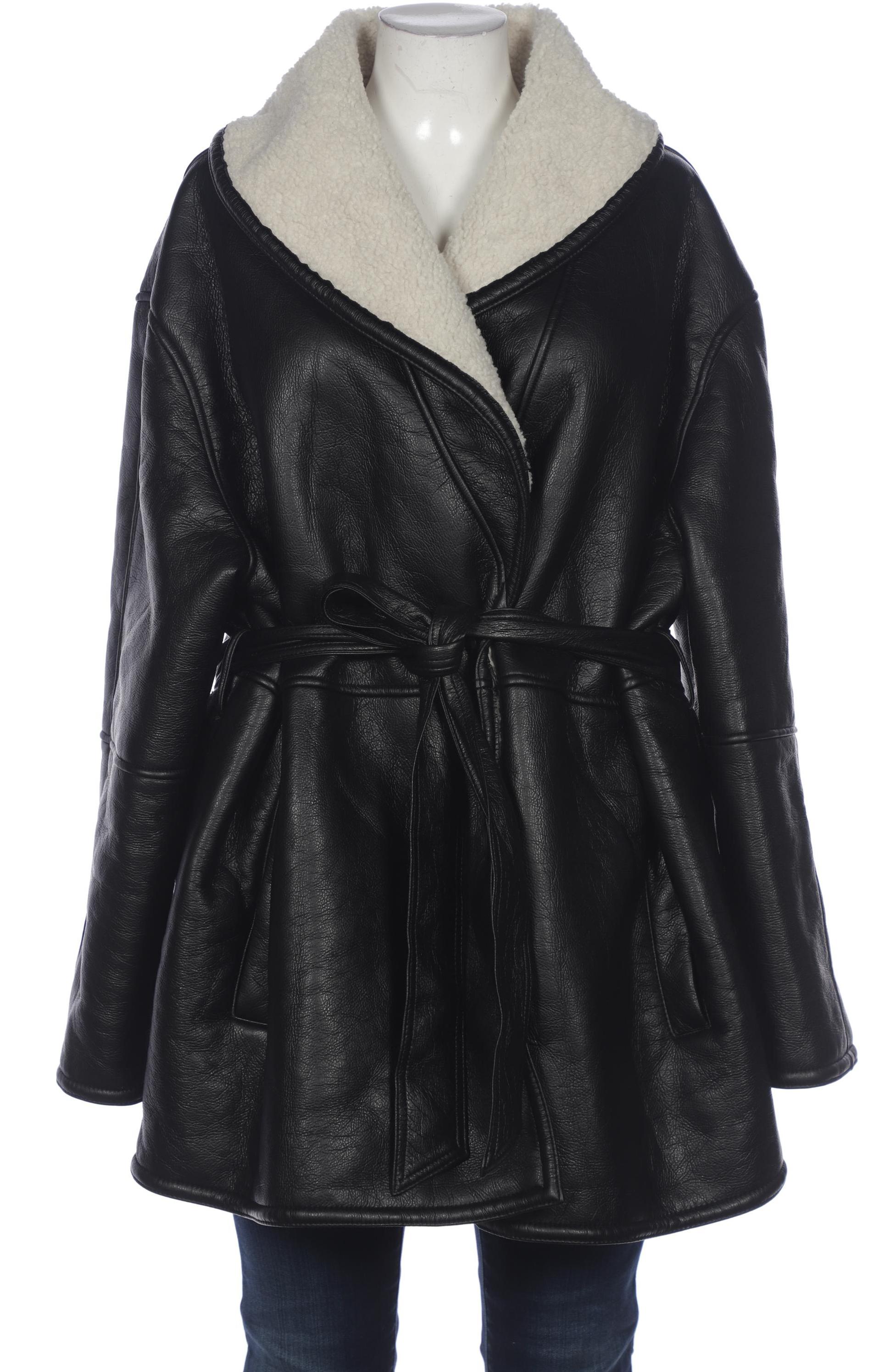 

asos Curve Damen Mantel, schwarz, Gr. 50