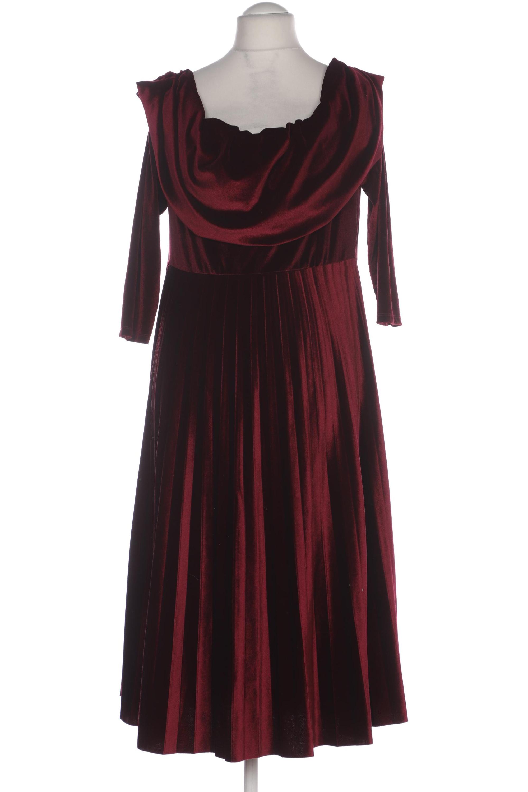 

asos Curve Damen Kleid, bordeaux, Gr. 48