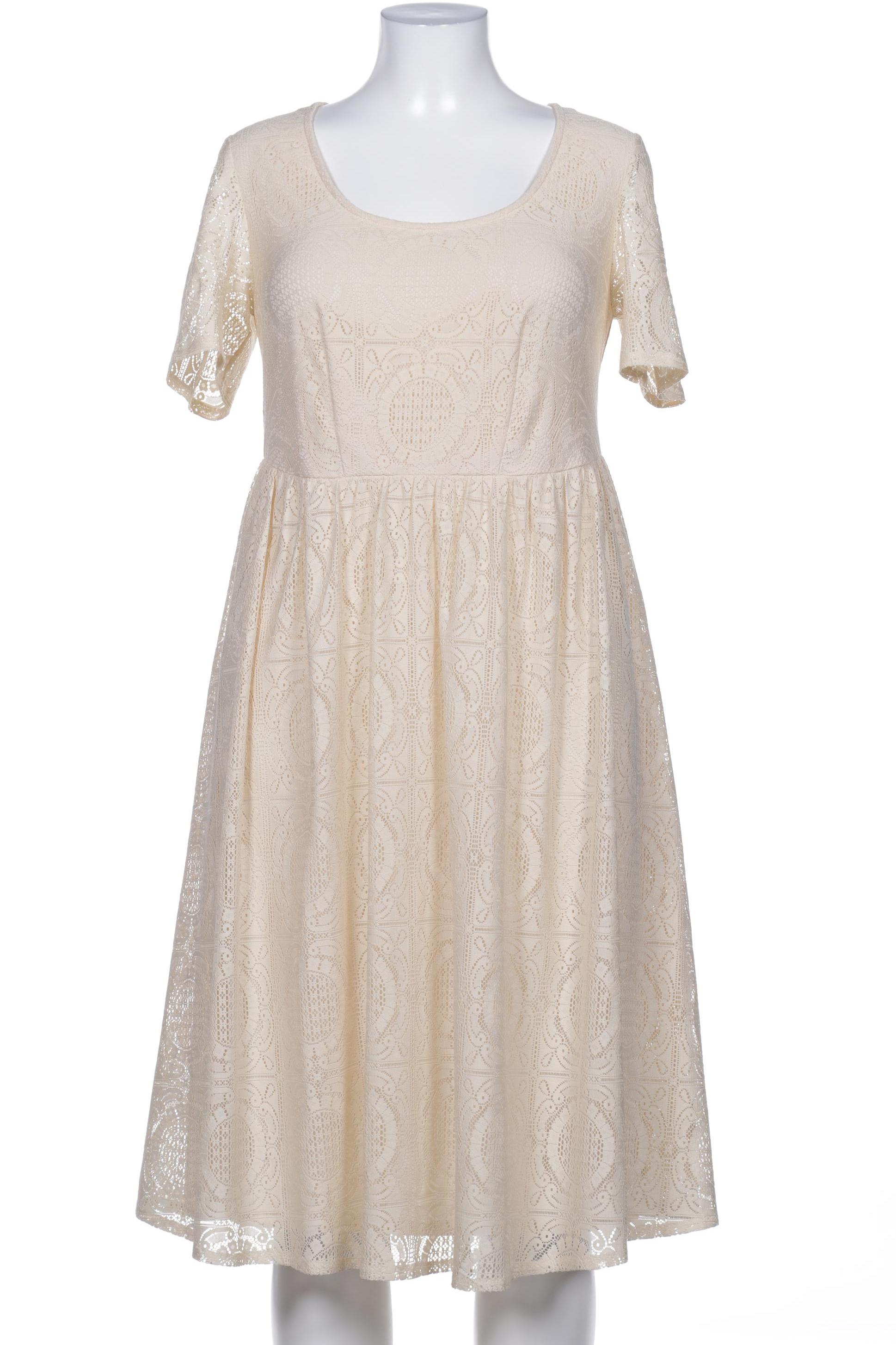 

asos Curve Damen Kleid, cremeweiß, Gr. 46